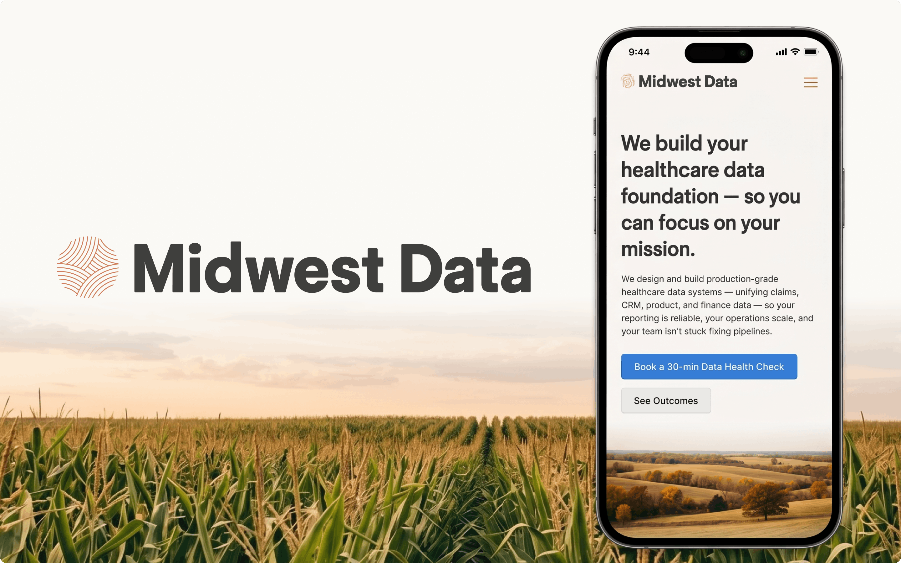 Midwest Data mobile website