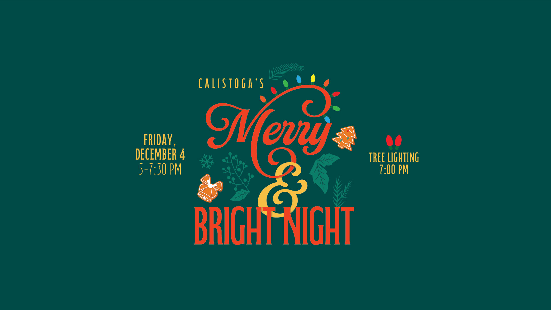 Calistoga's Merry & Bright Night 2026