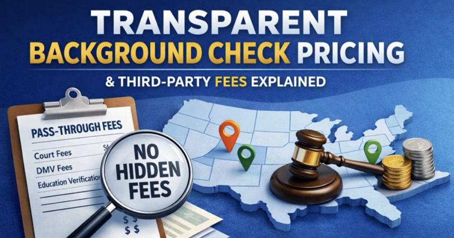 Transparent Background Check Pricing & Third-Party Fees | 3rd Degree Screening