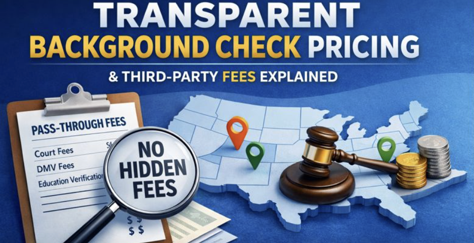 Transparent Background Check Pricing & Third-Party Fees | 3rd Degree Screening