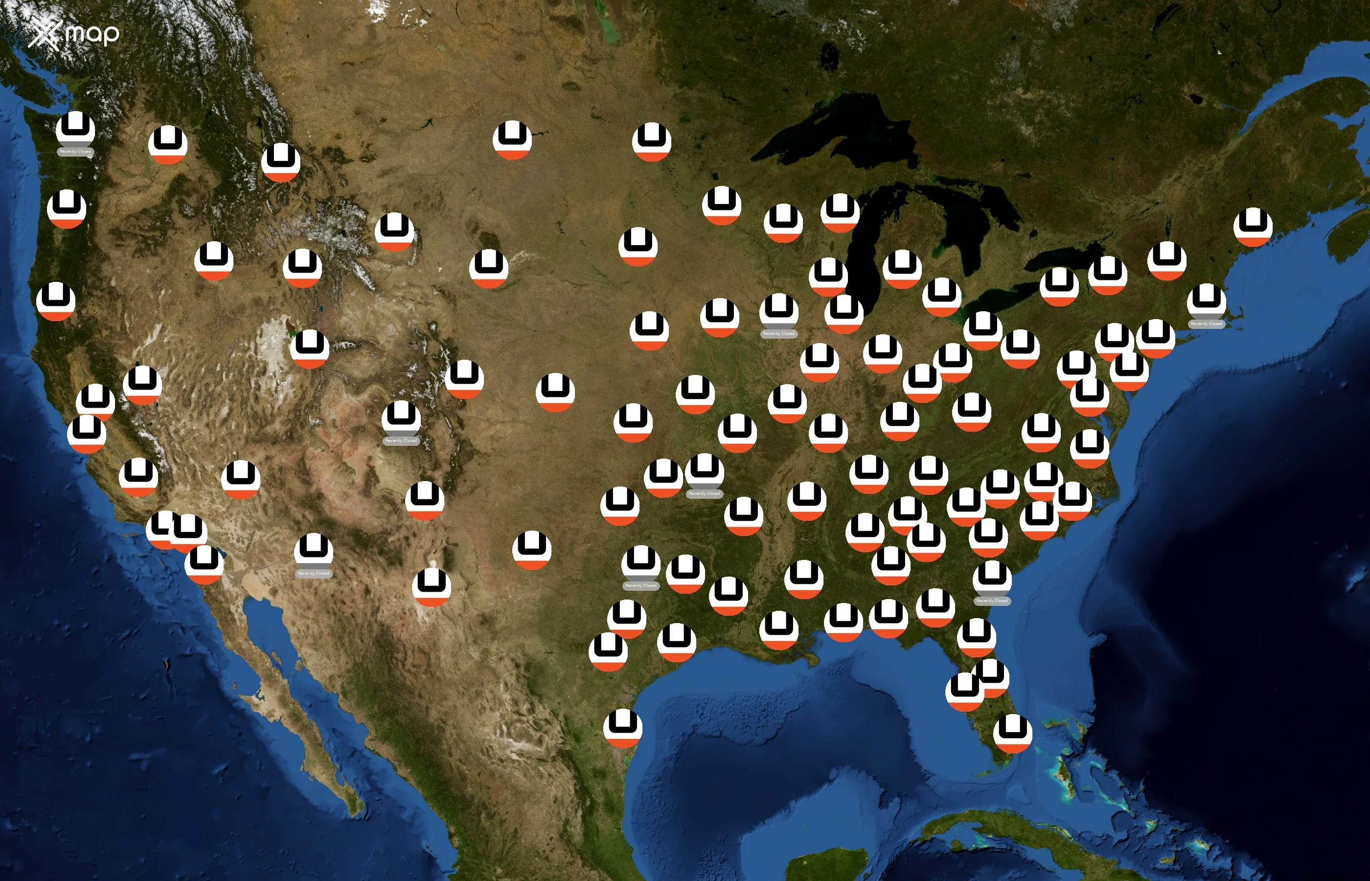 U-Haul state distribution