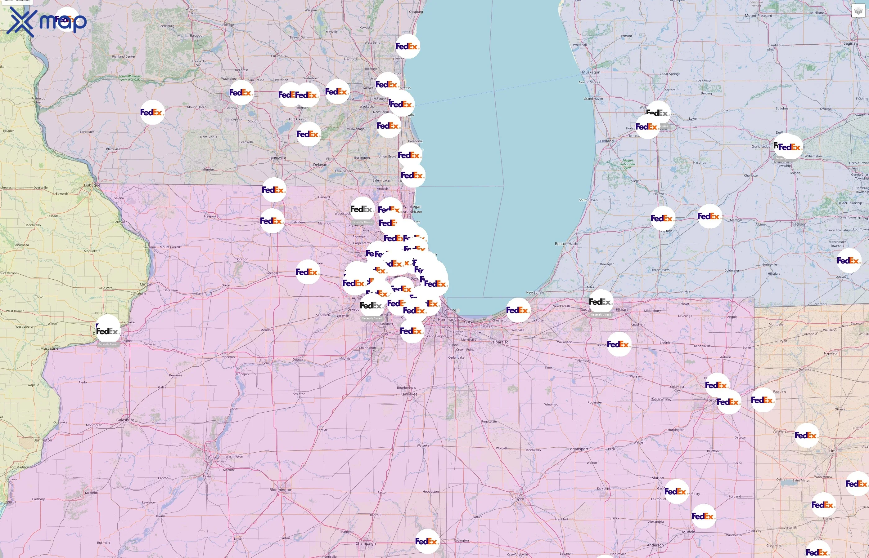 FedEx street hotspots