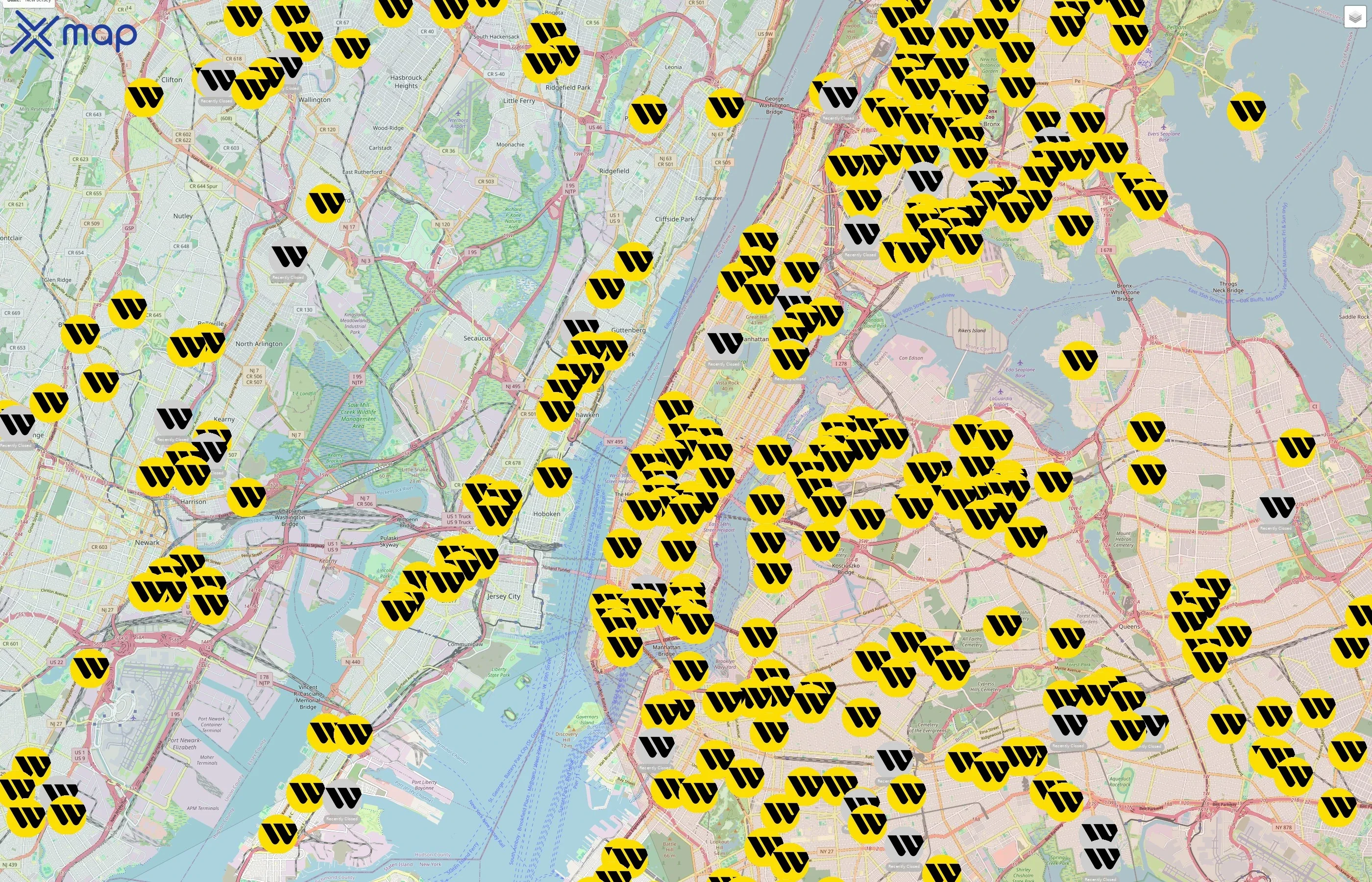 Western Union traffic data