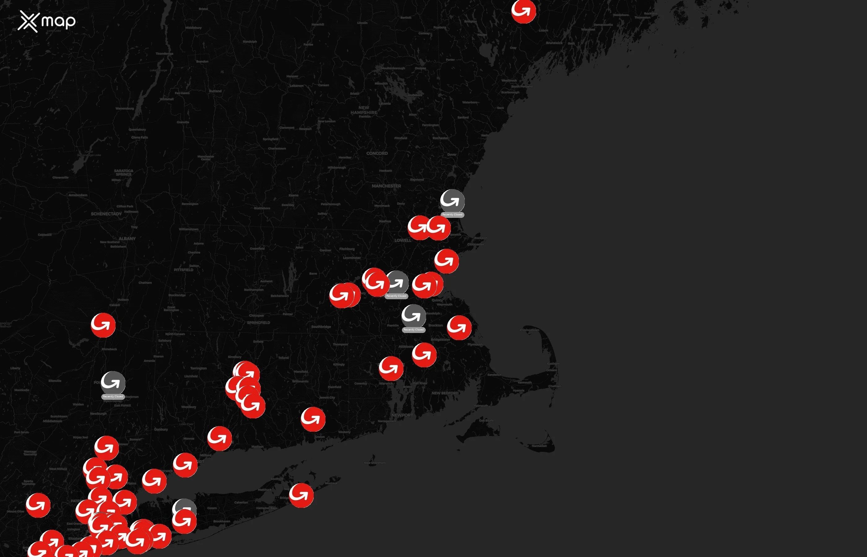 MoneyGram city distribution