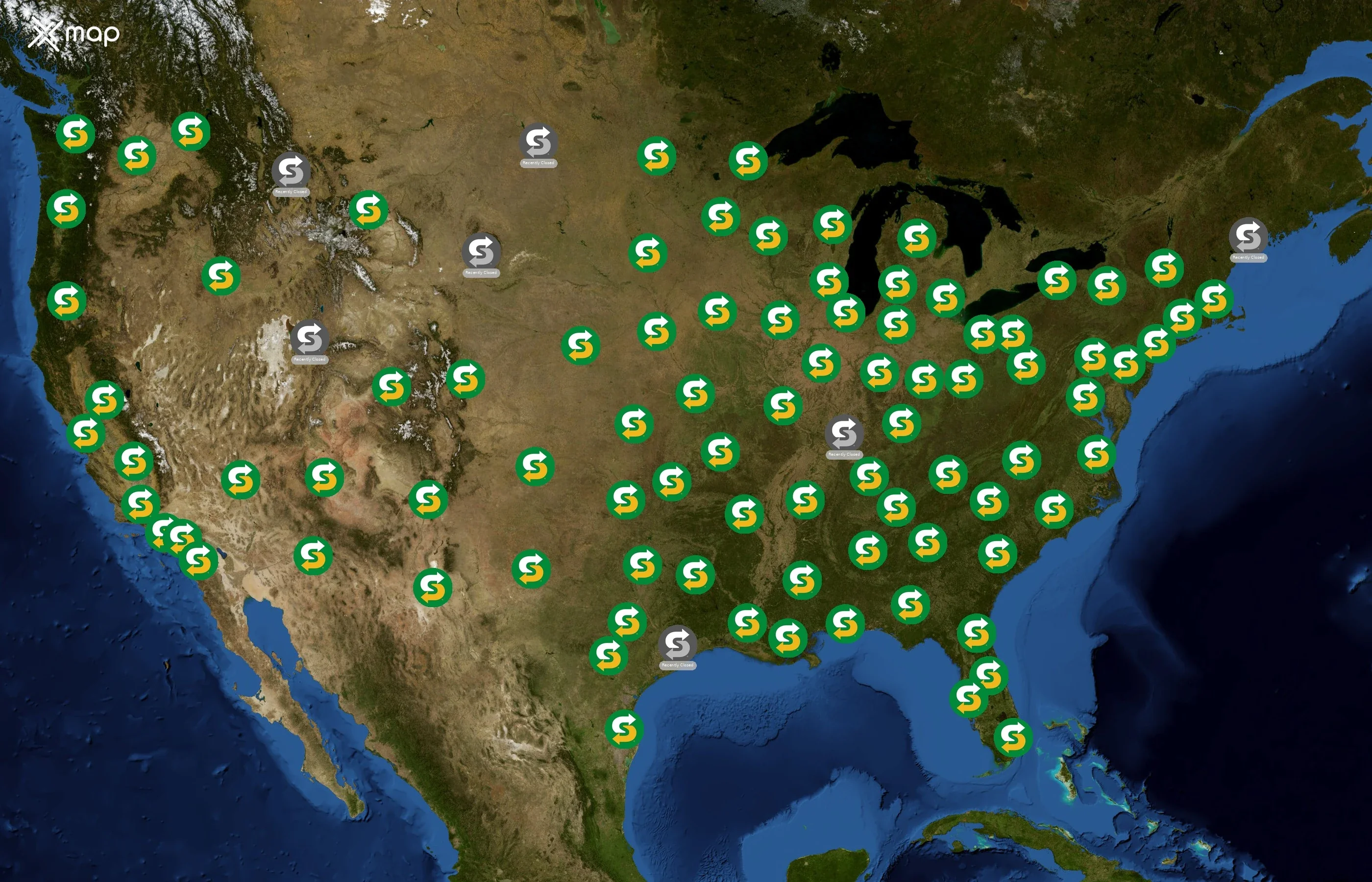Subway state distribution