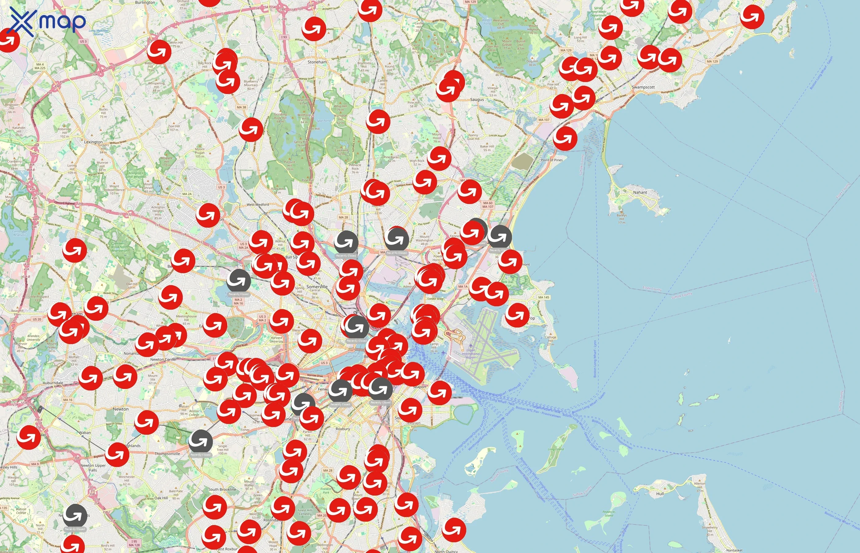 MoneyGram area coverage