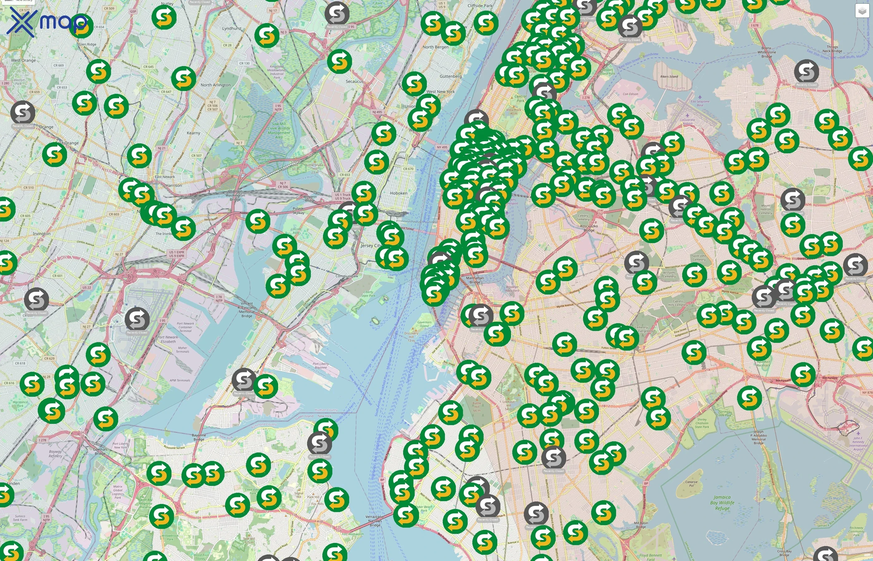 Subway traffic data