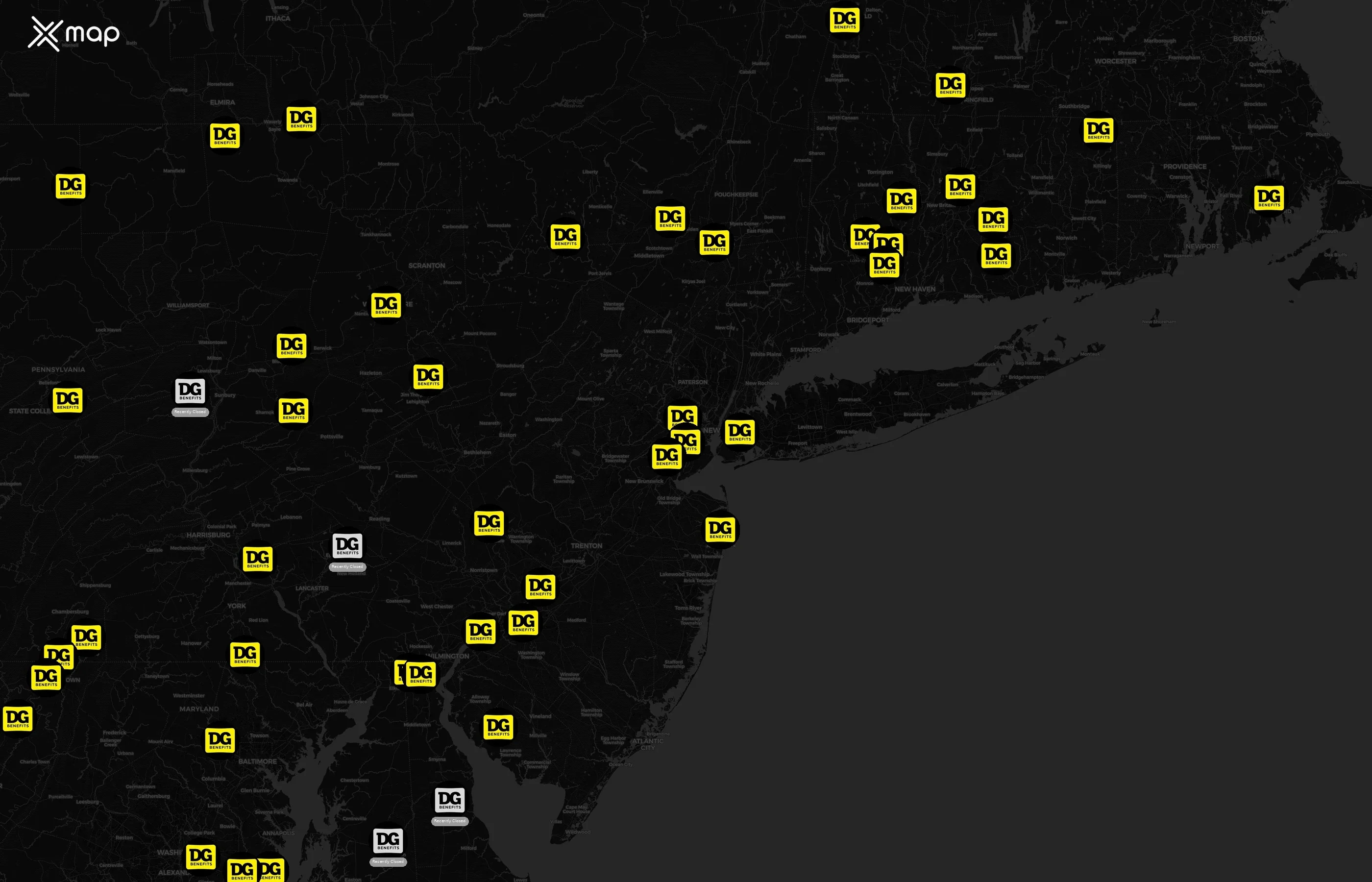 Dollar General city distribution