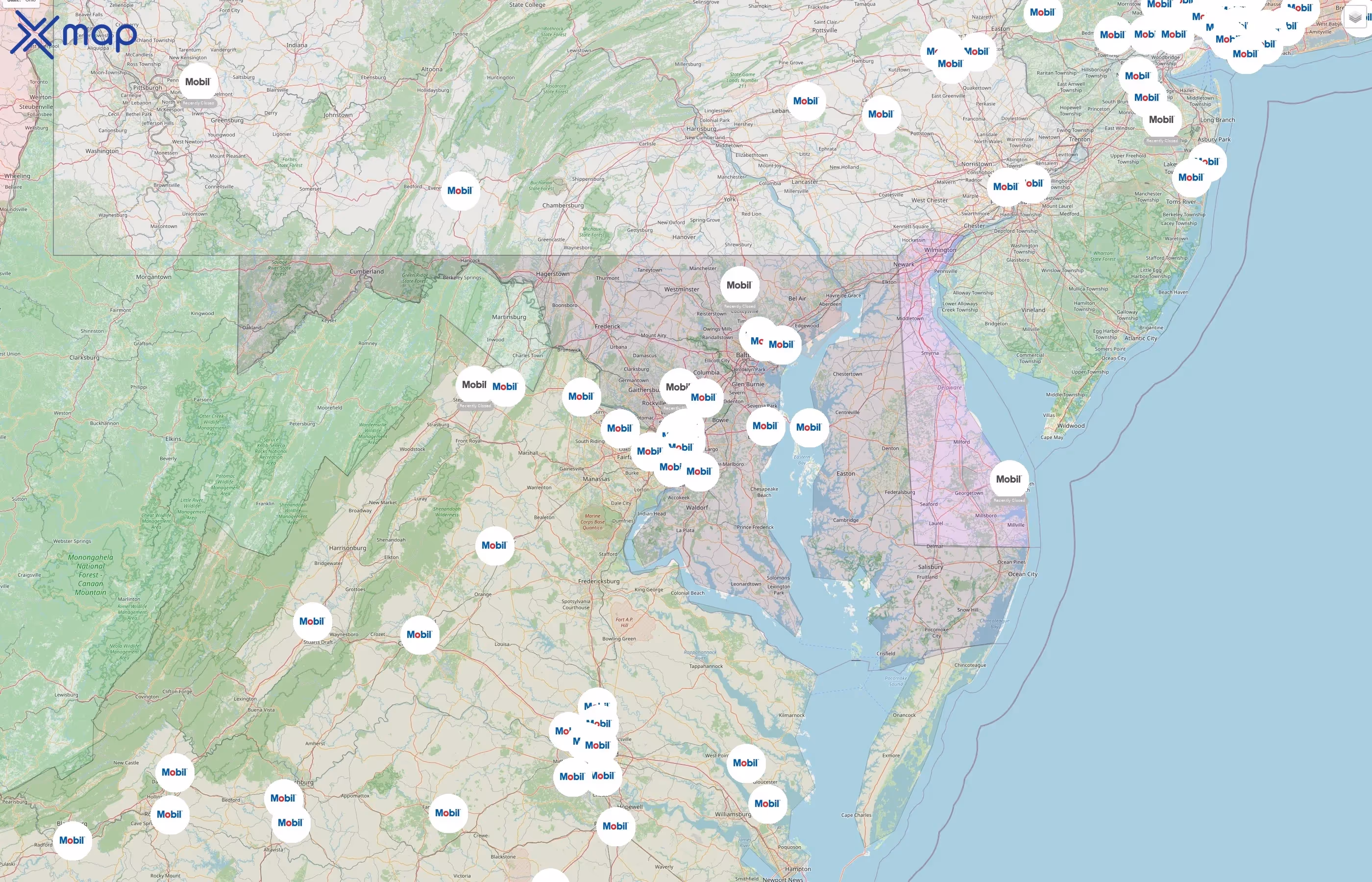 ExxonMobil street hotspots