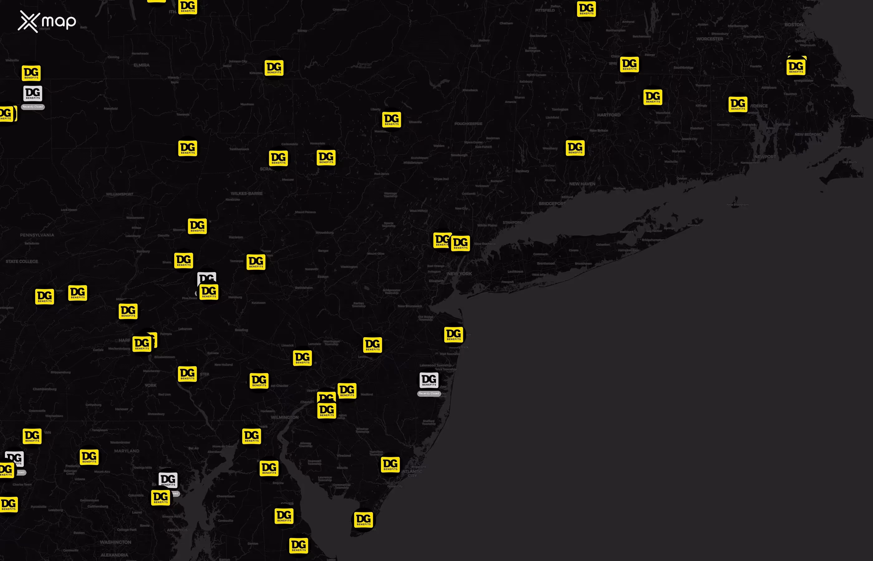 Dollar General city distribution