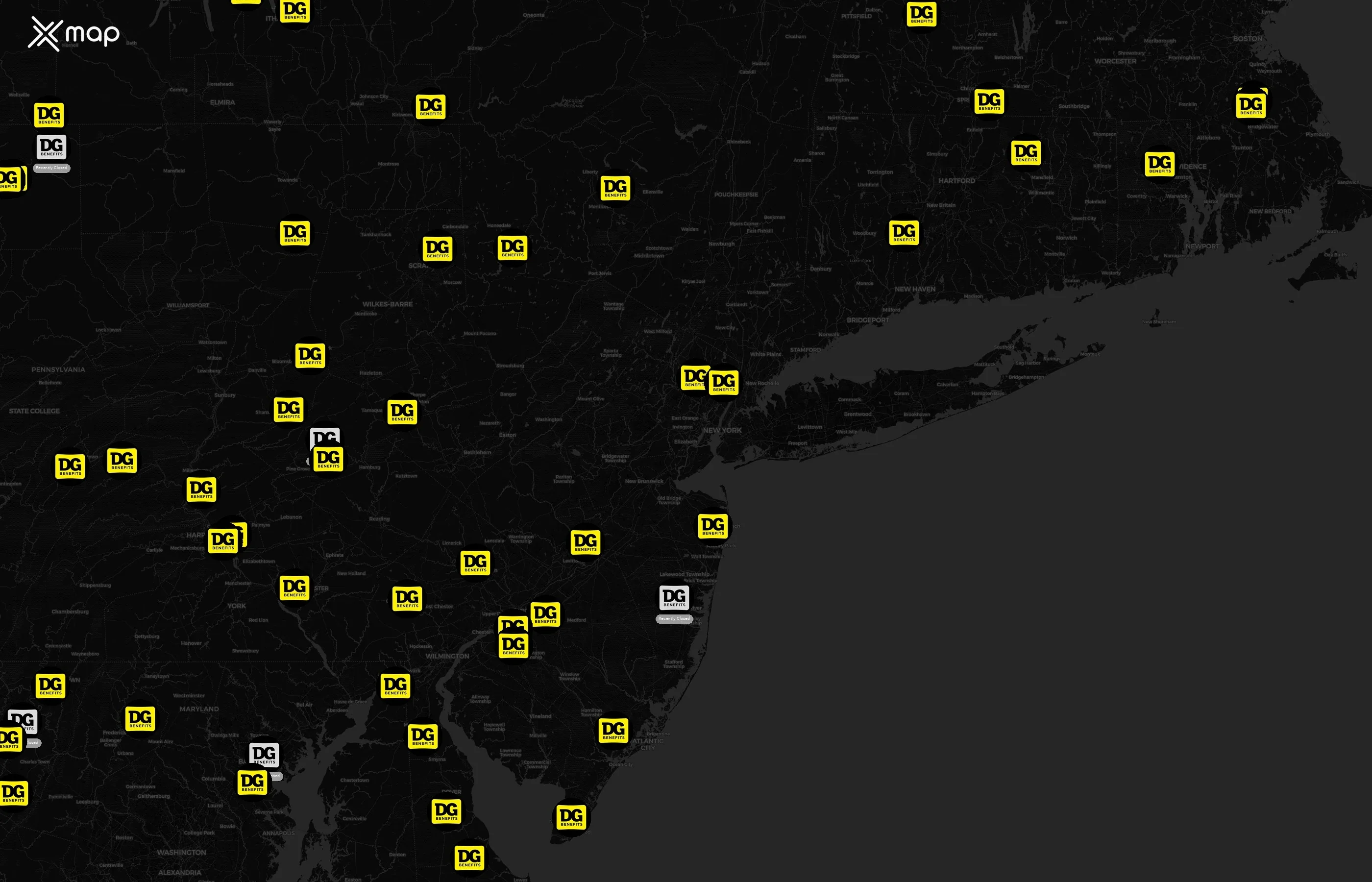 Dollar General city distribution