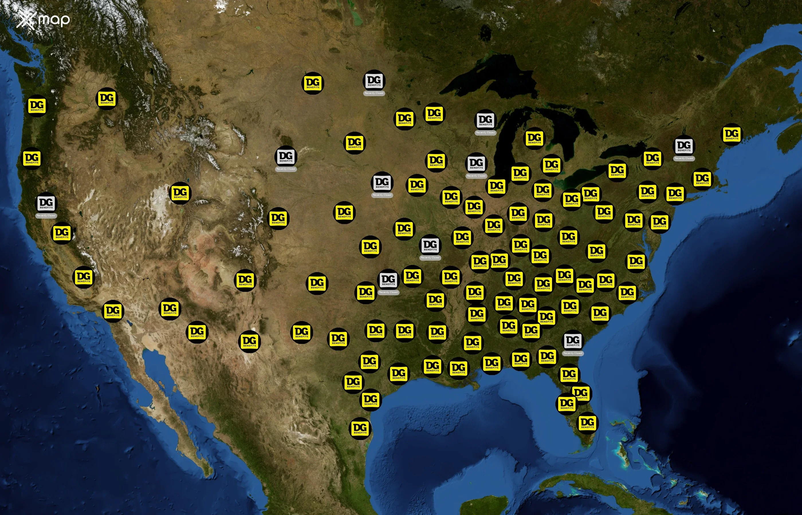 Dollar General state distribution