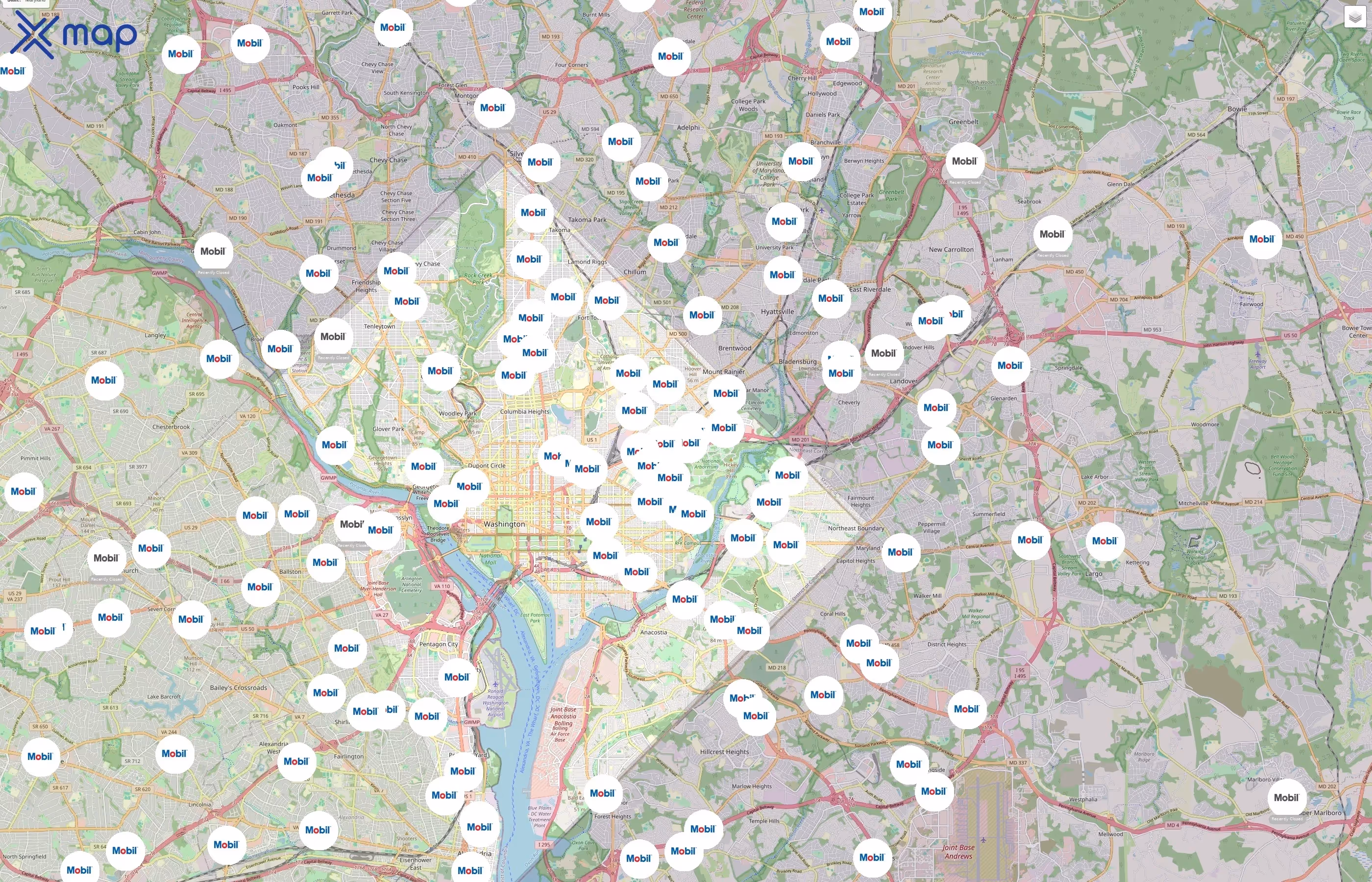 ExxonMobil traffic data