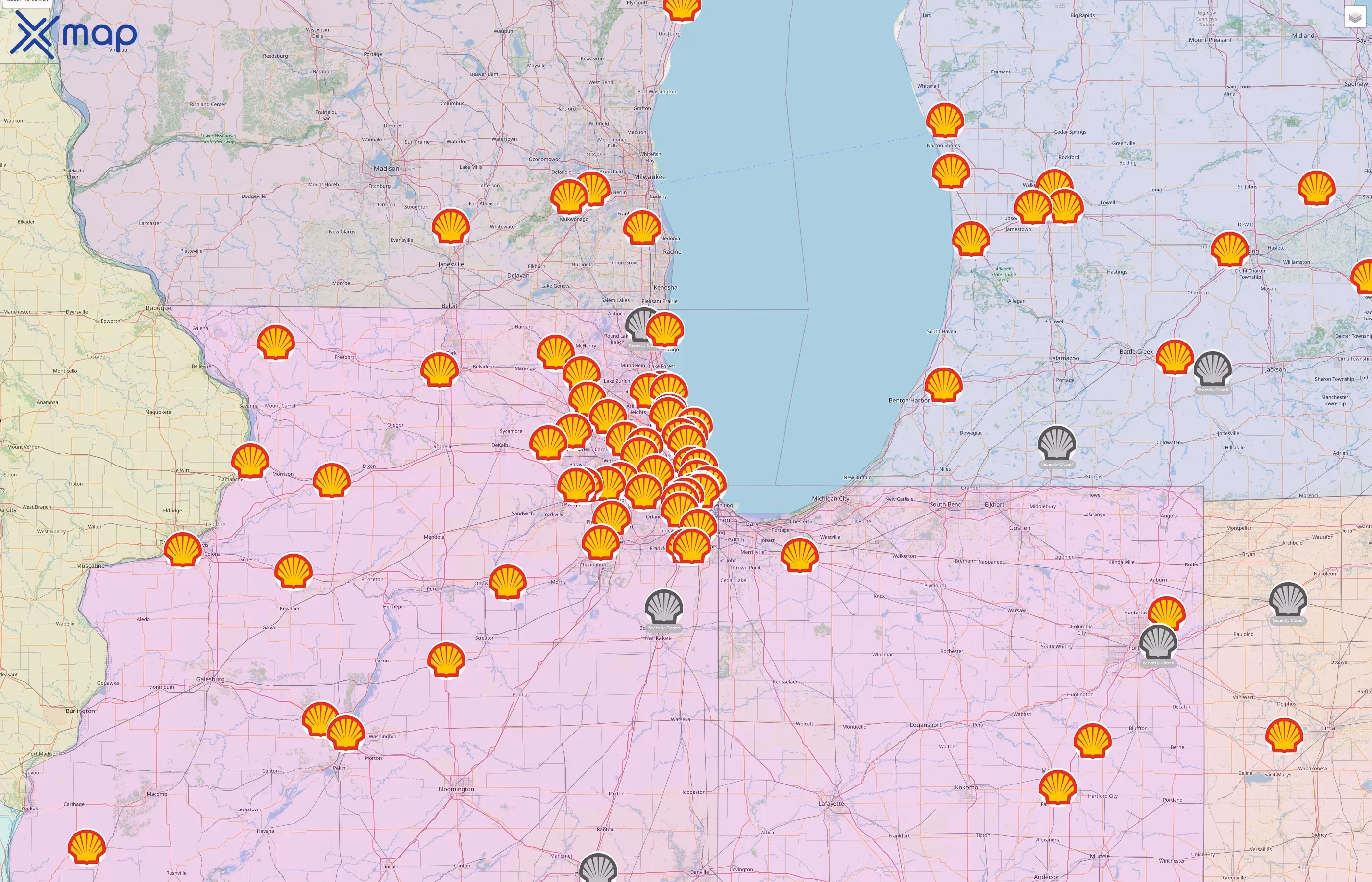 Shell street hotspots
