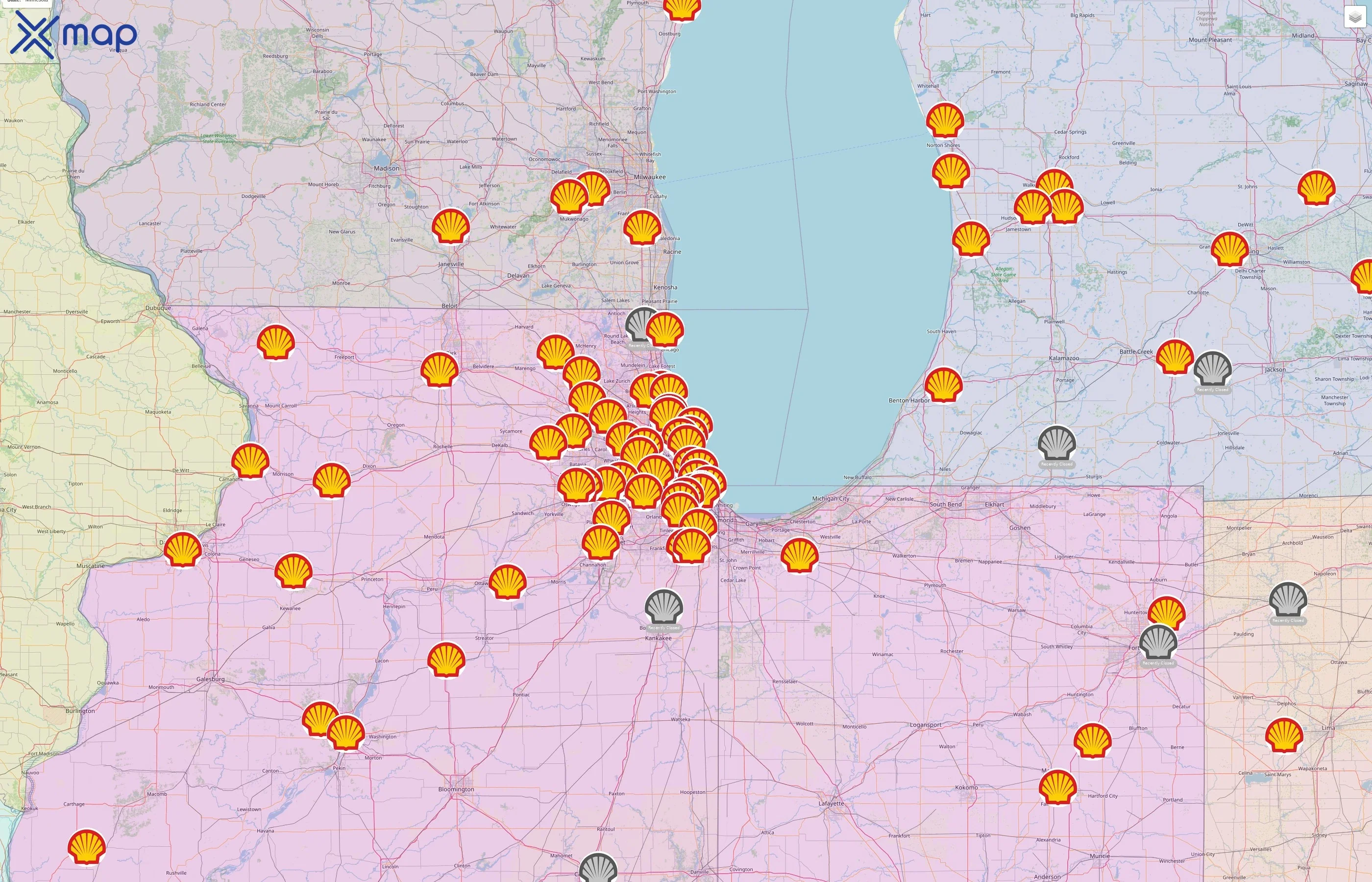 Shell street hotspots