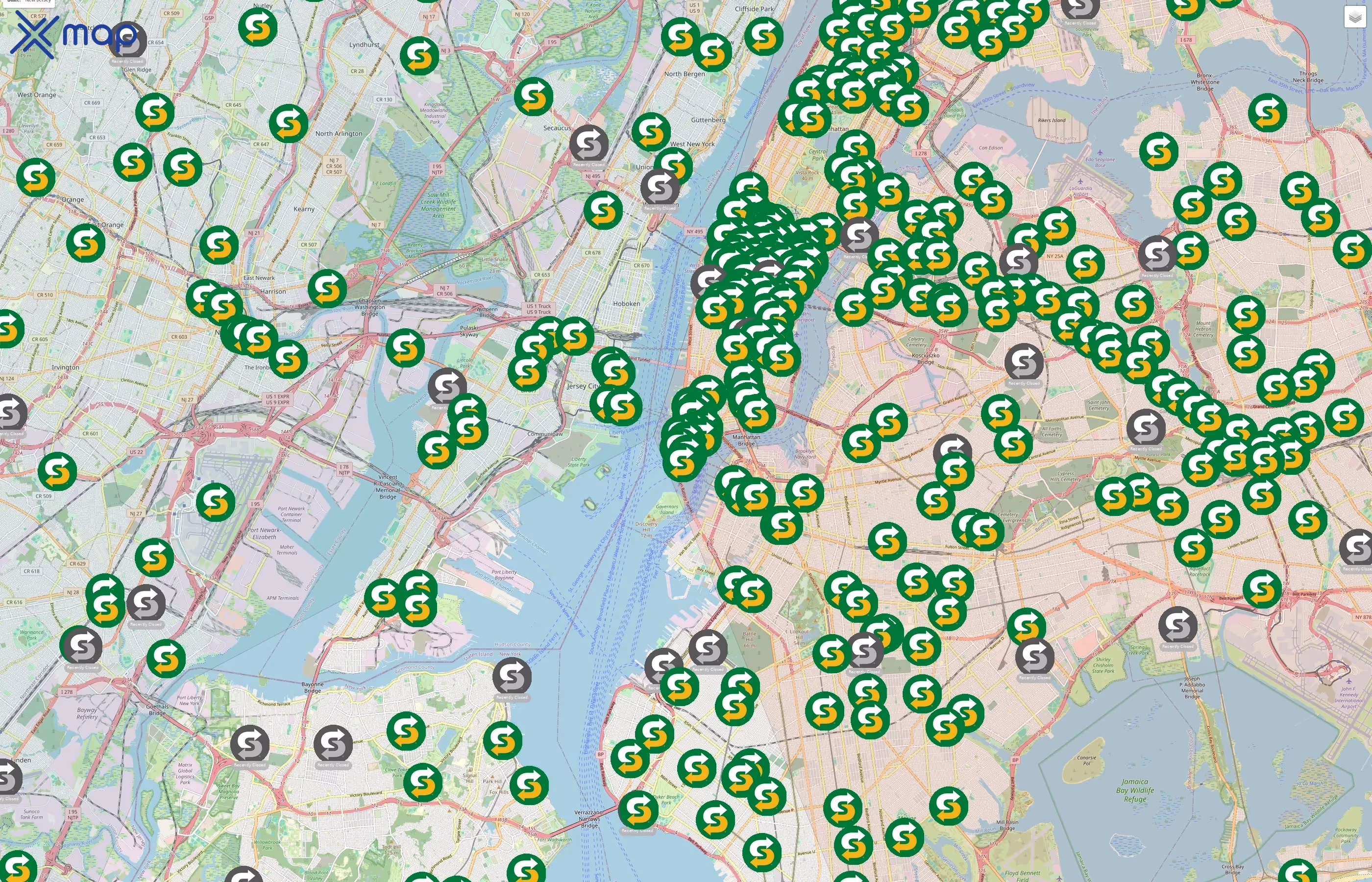 Subway traffic data