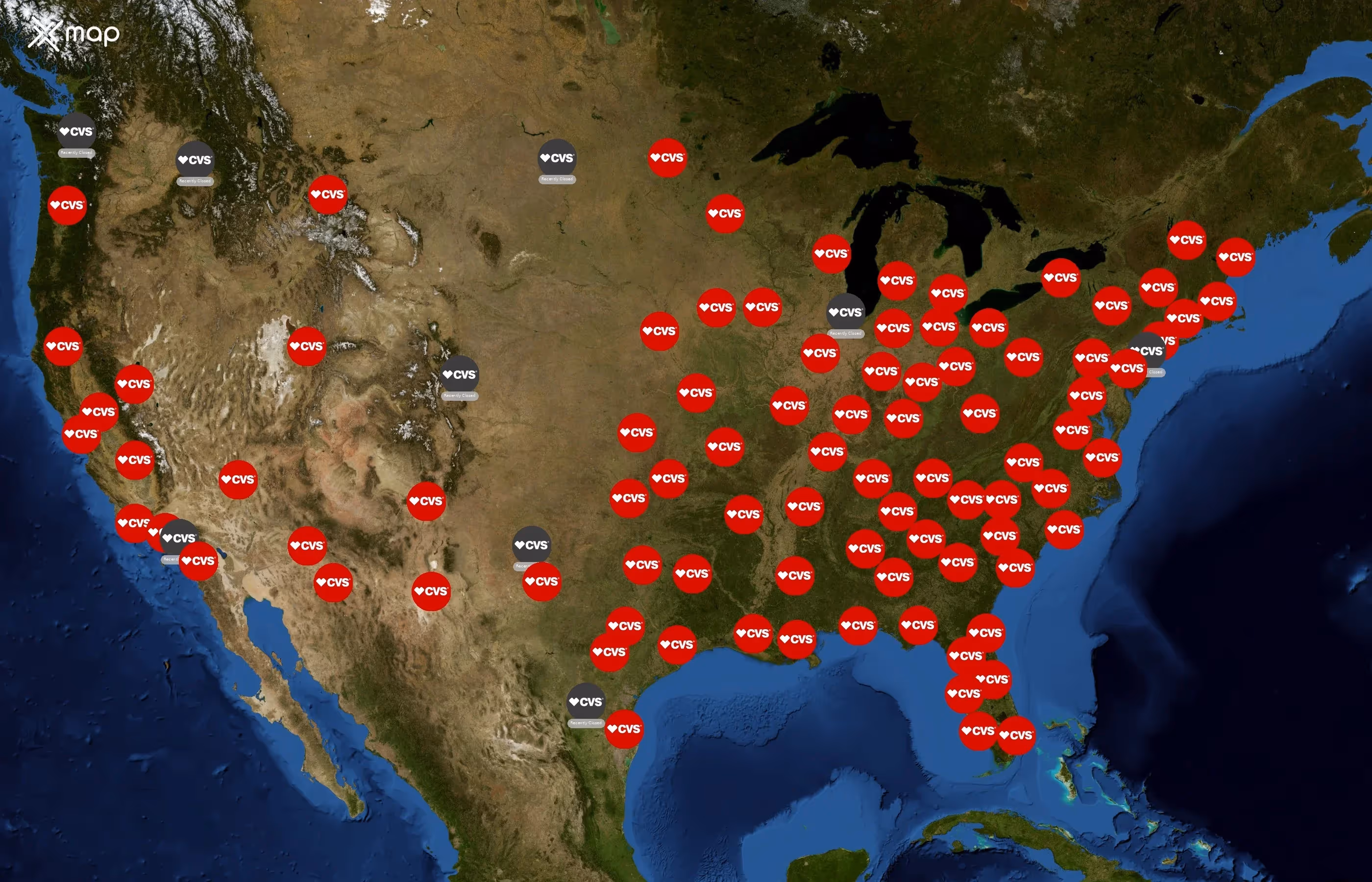 CVS state distribution