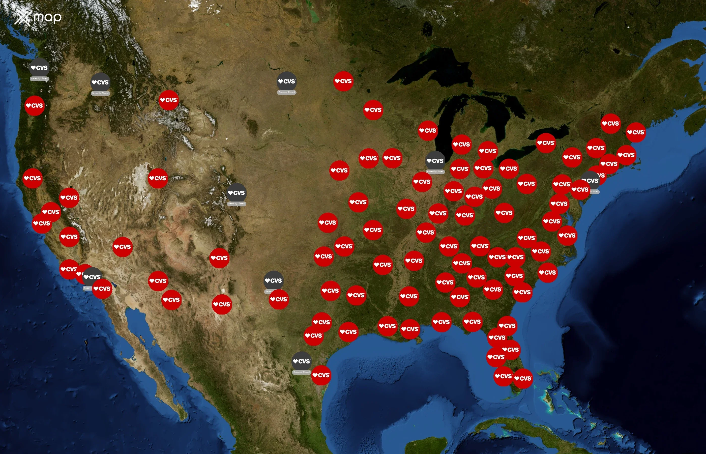 CVS state distribution