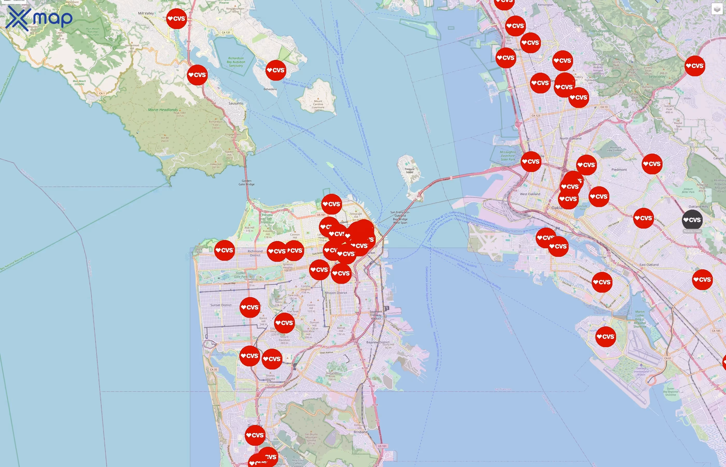 CVS traffic data