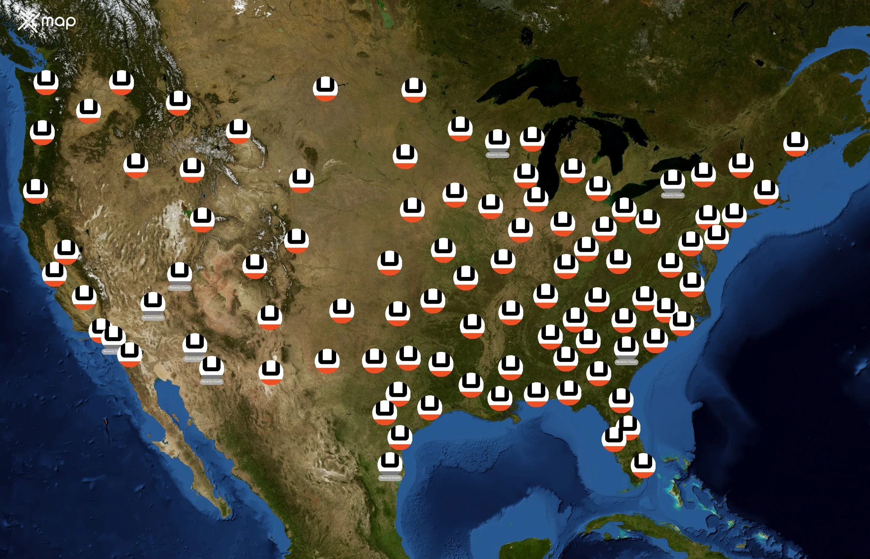 U-Haul state distribution