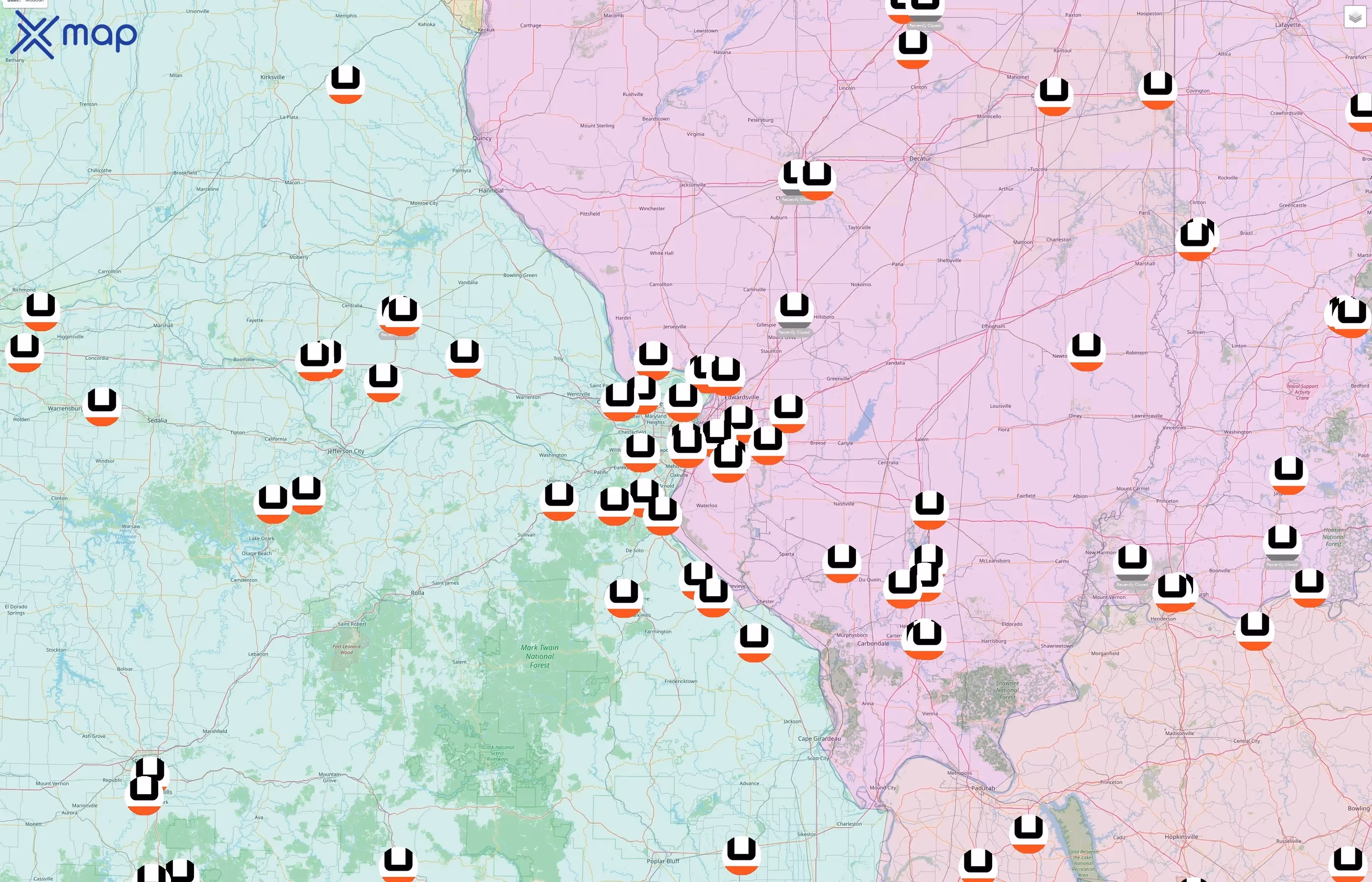 U-Haul street hotspots