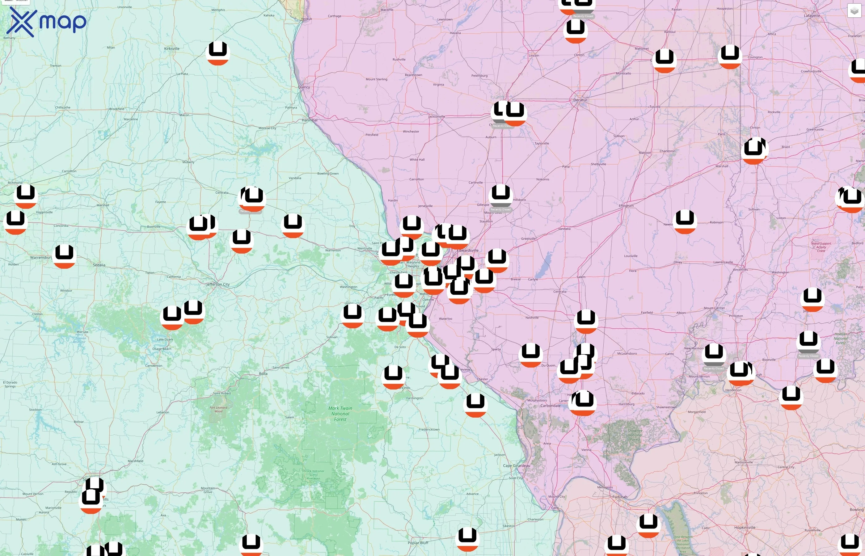 U-Haul street hotspots