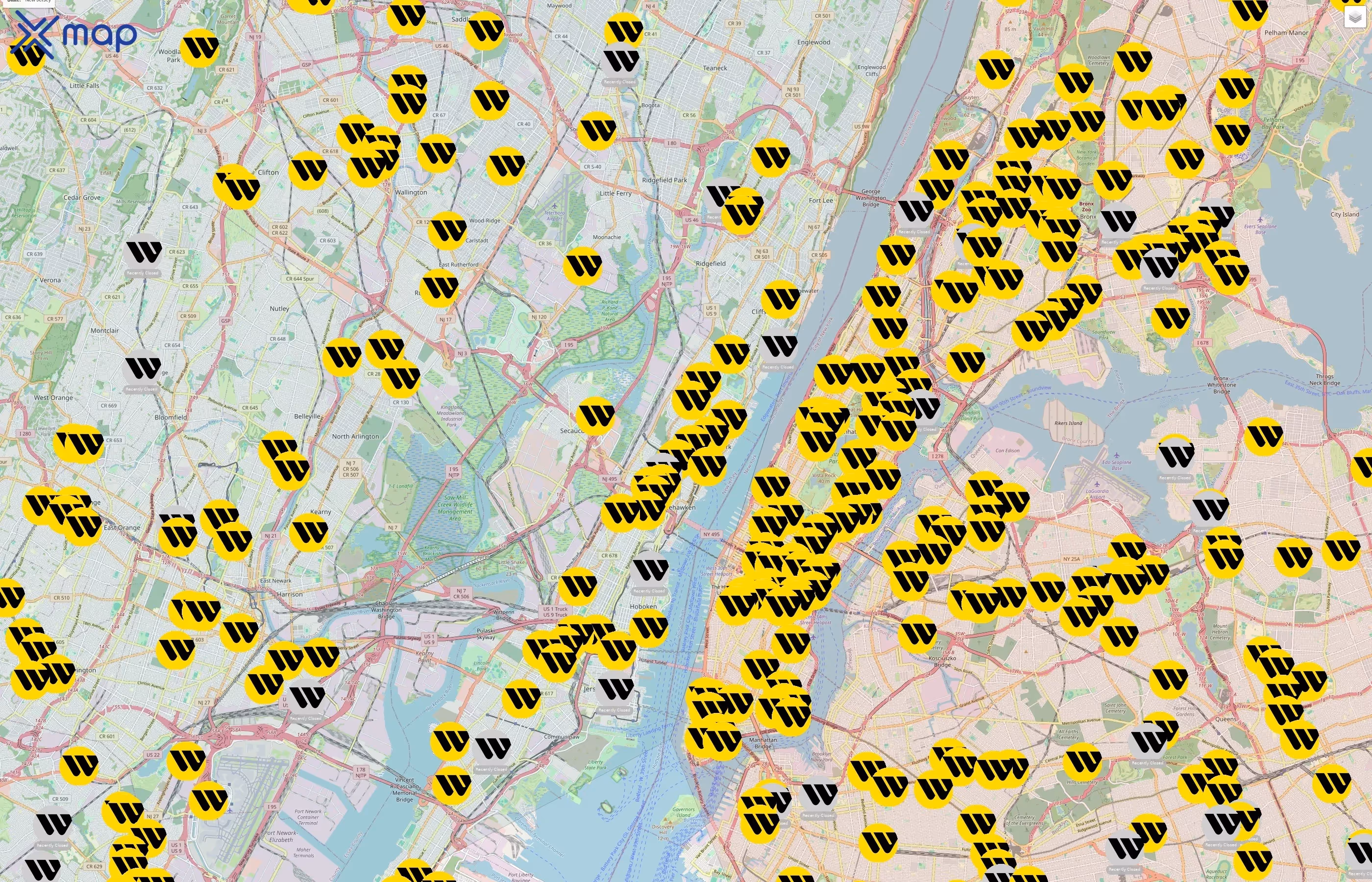 Western Union traffic data