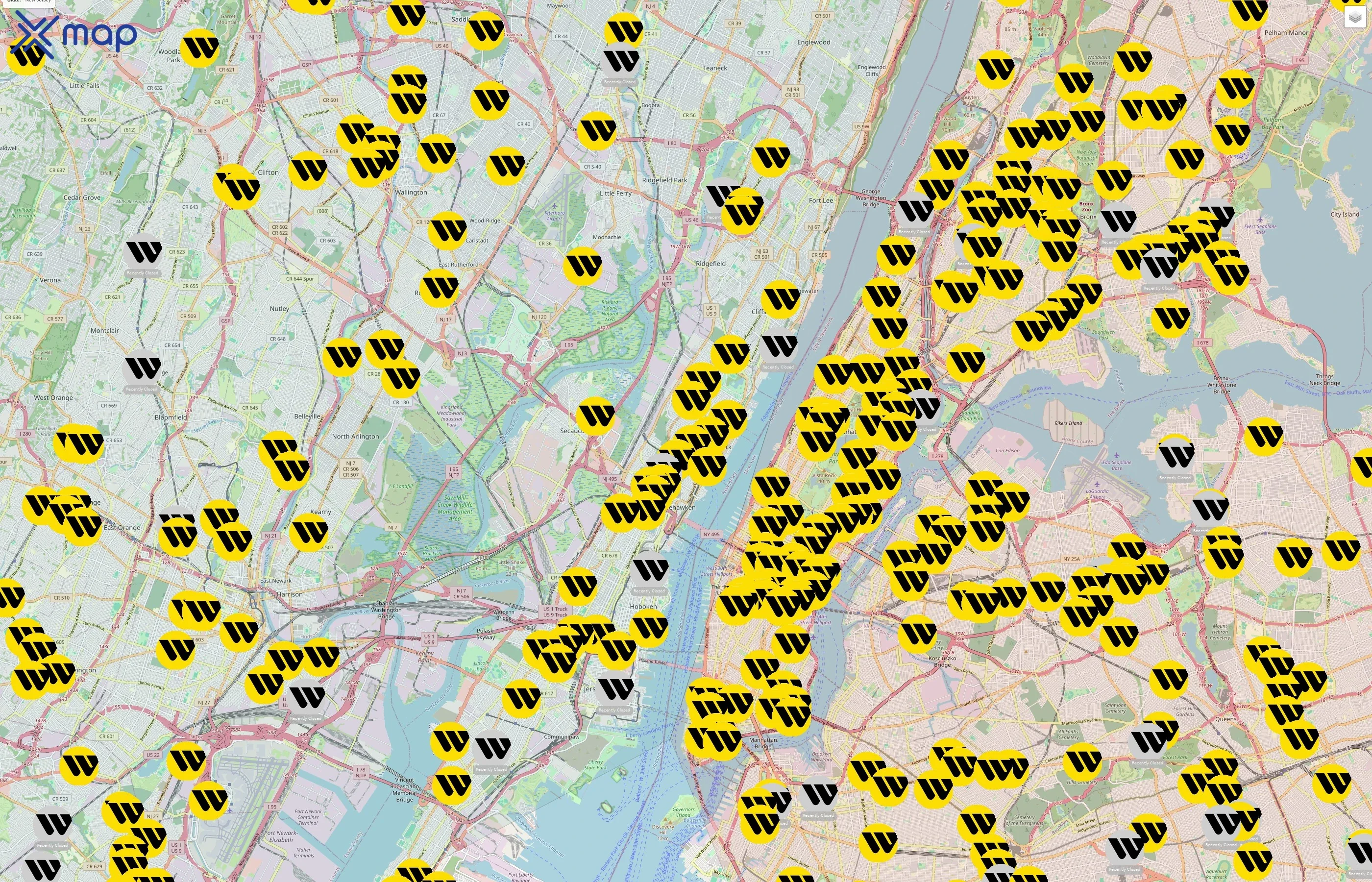 Western Union traffic data