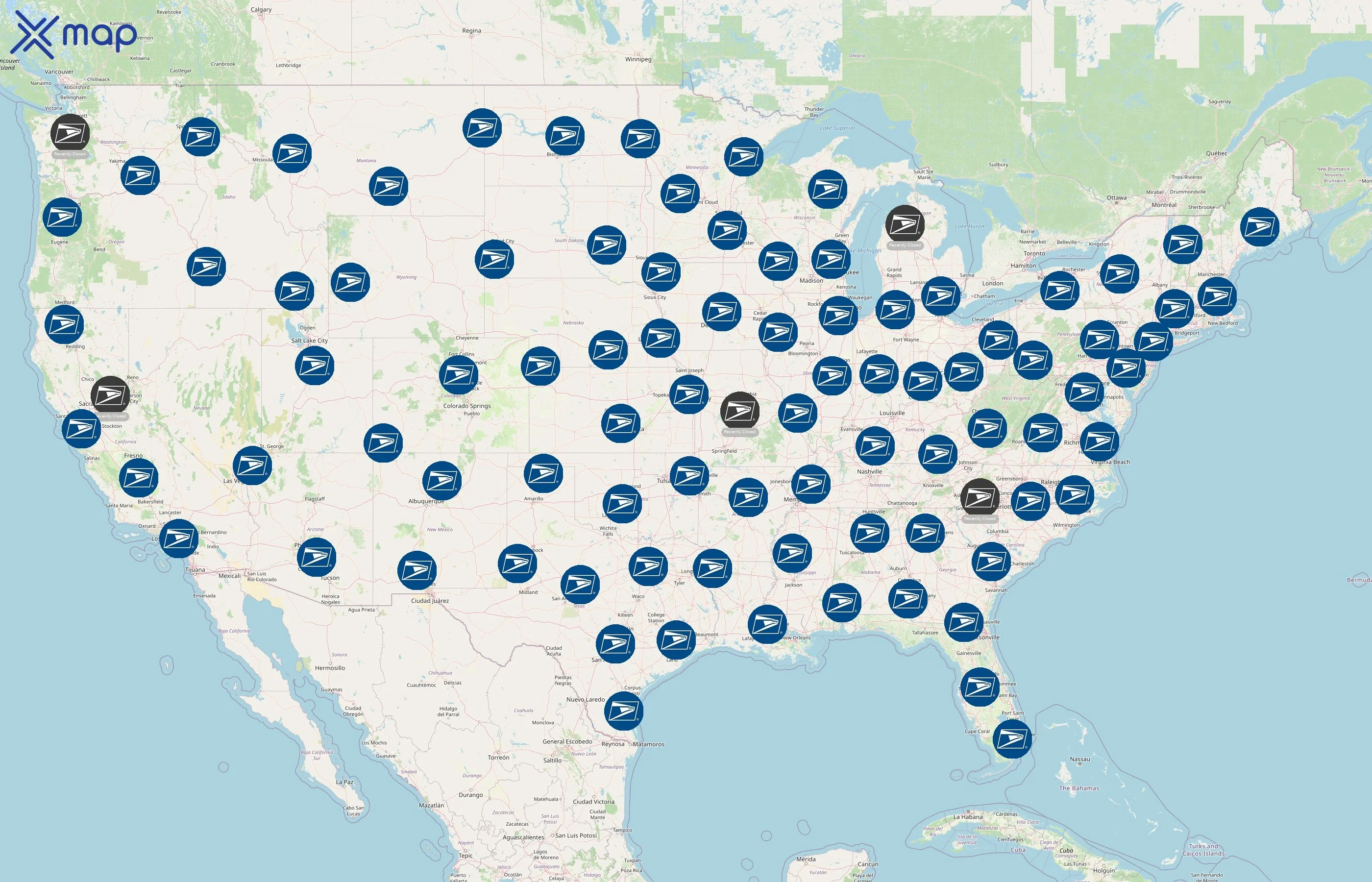 United States Postal Service business status