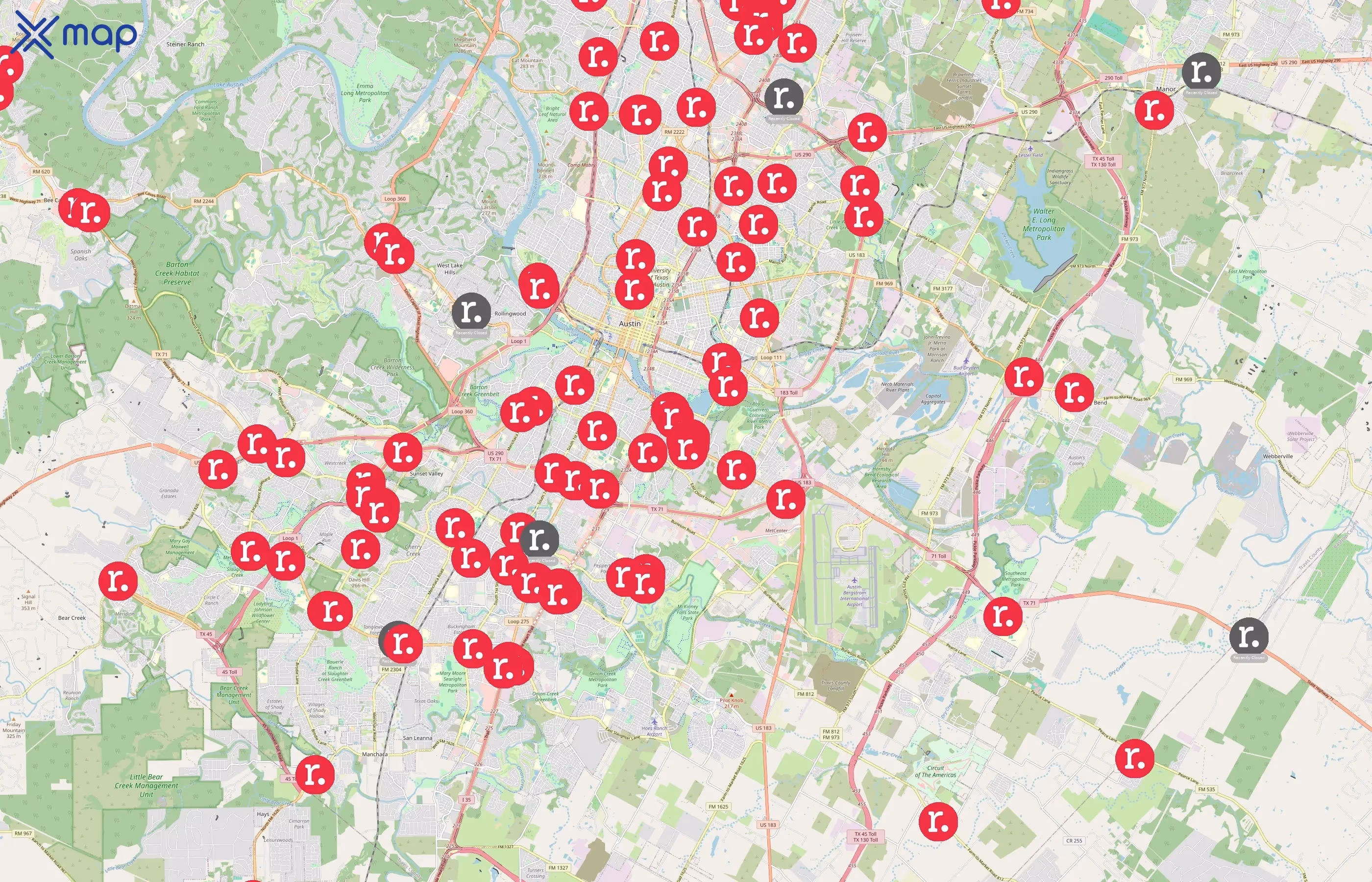 Redbox area coverage