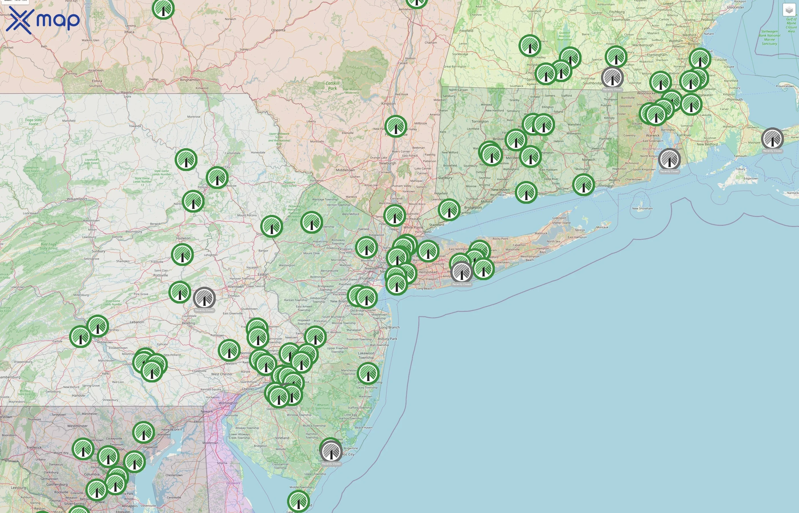 Dollar Tree street hotspots