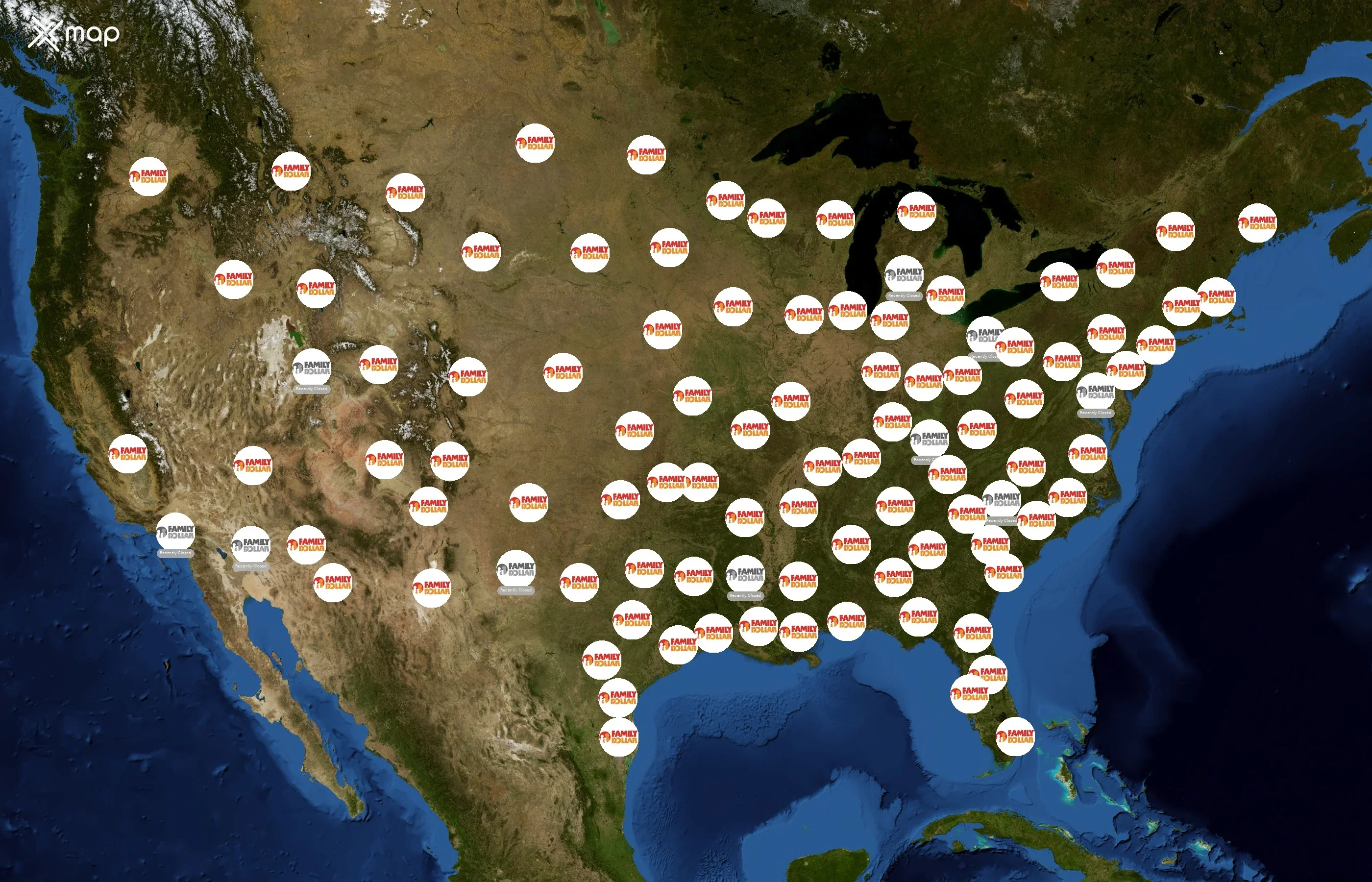 Family Dollar state distribution