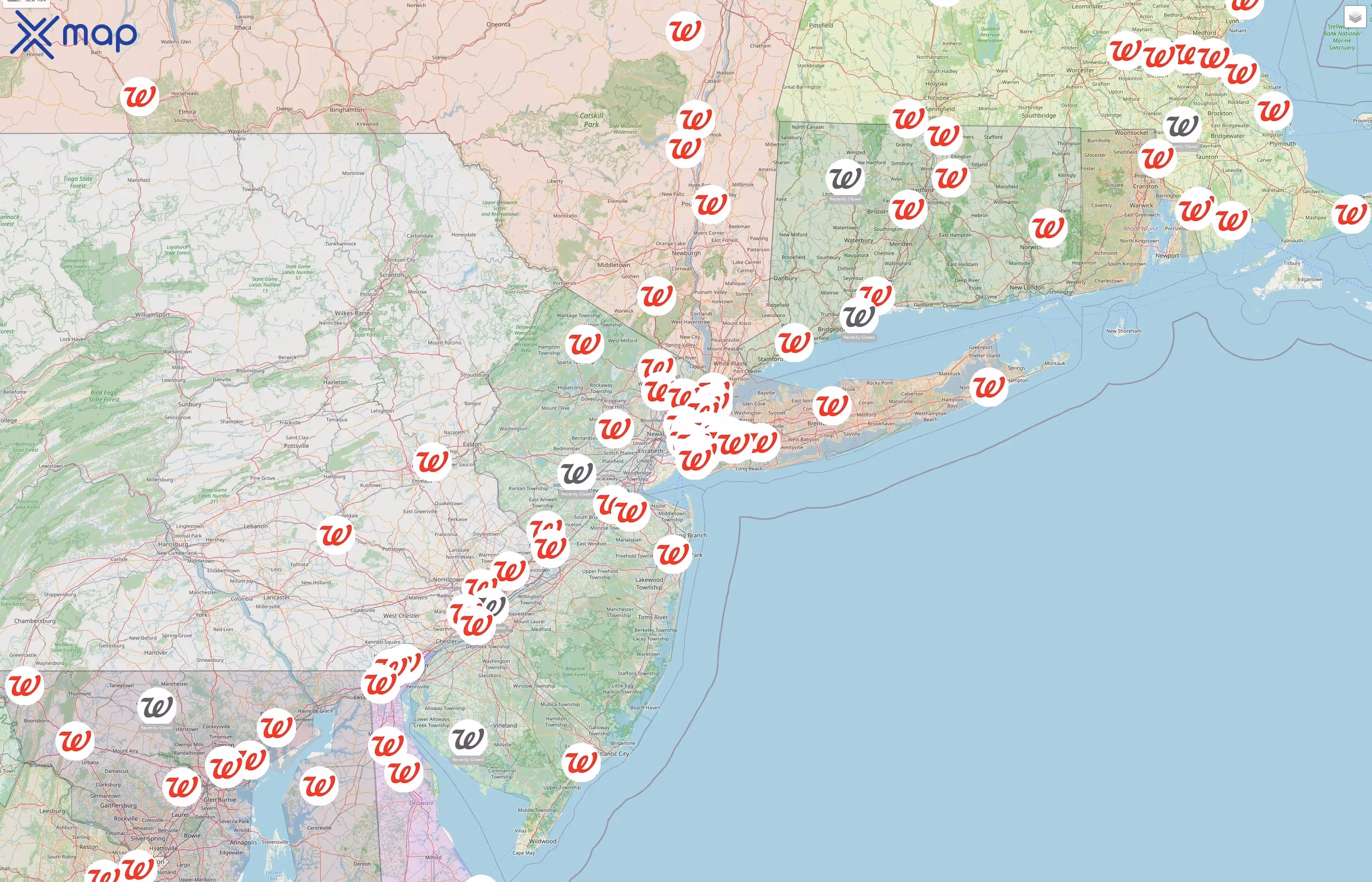Walgreens street hotspots