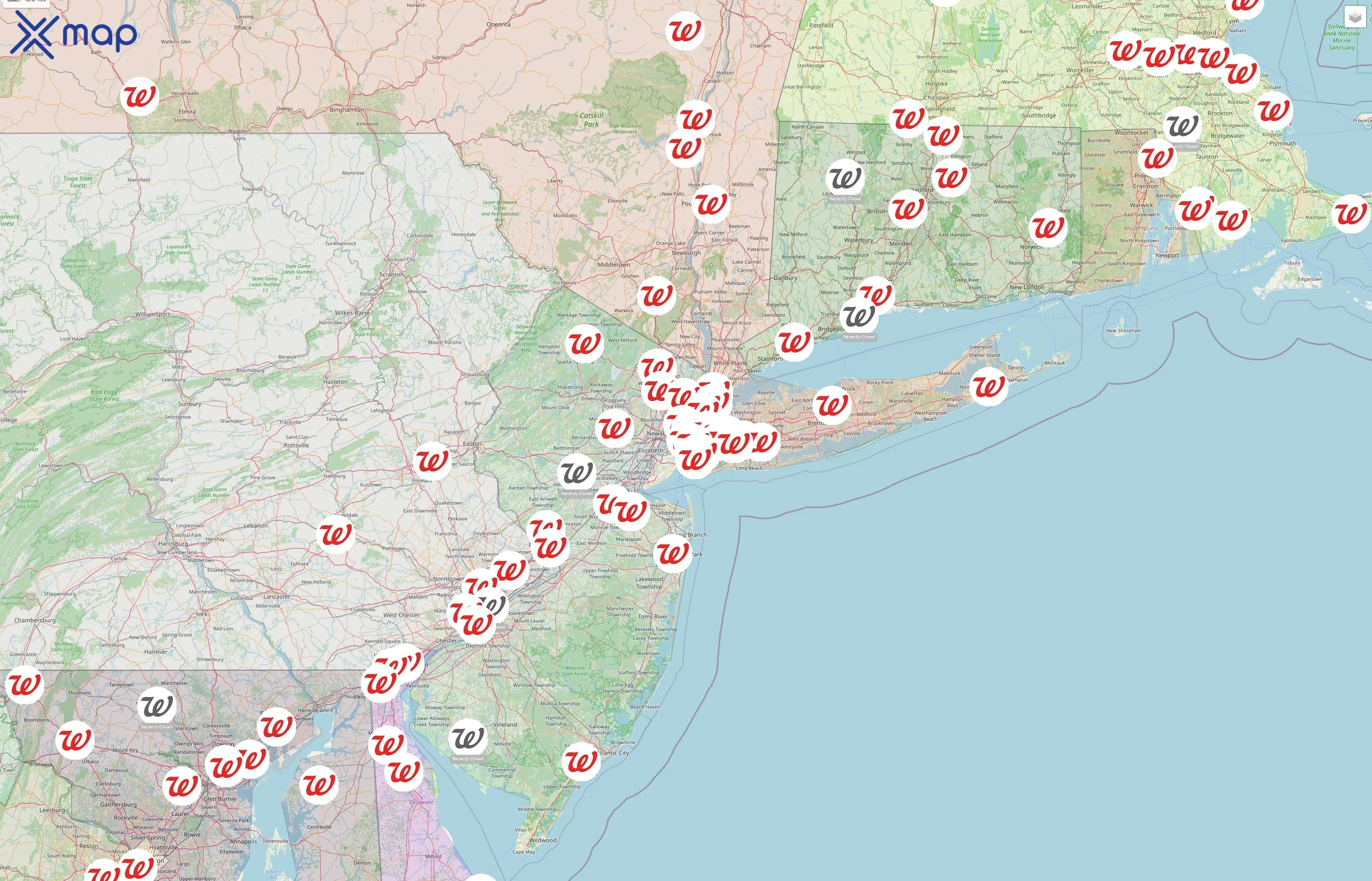 Walgreens street hotspots