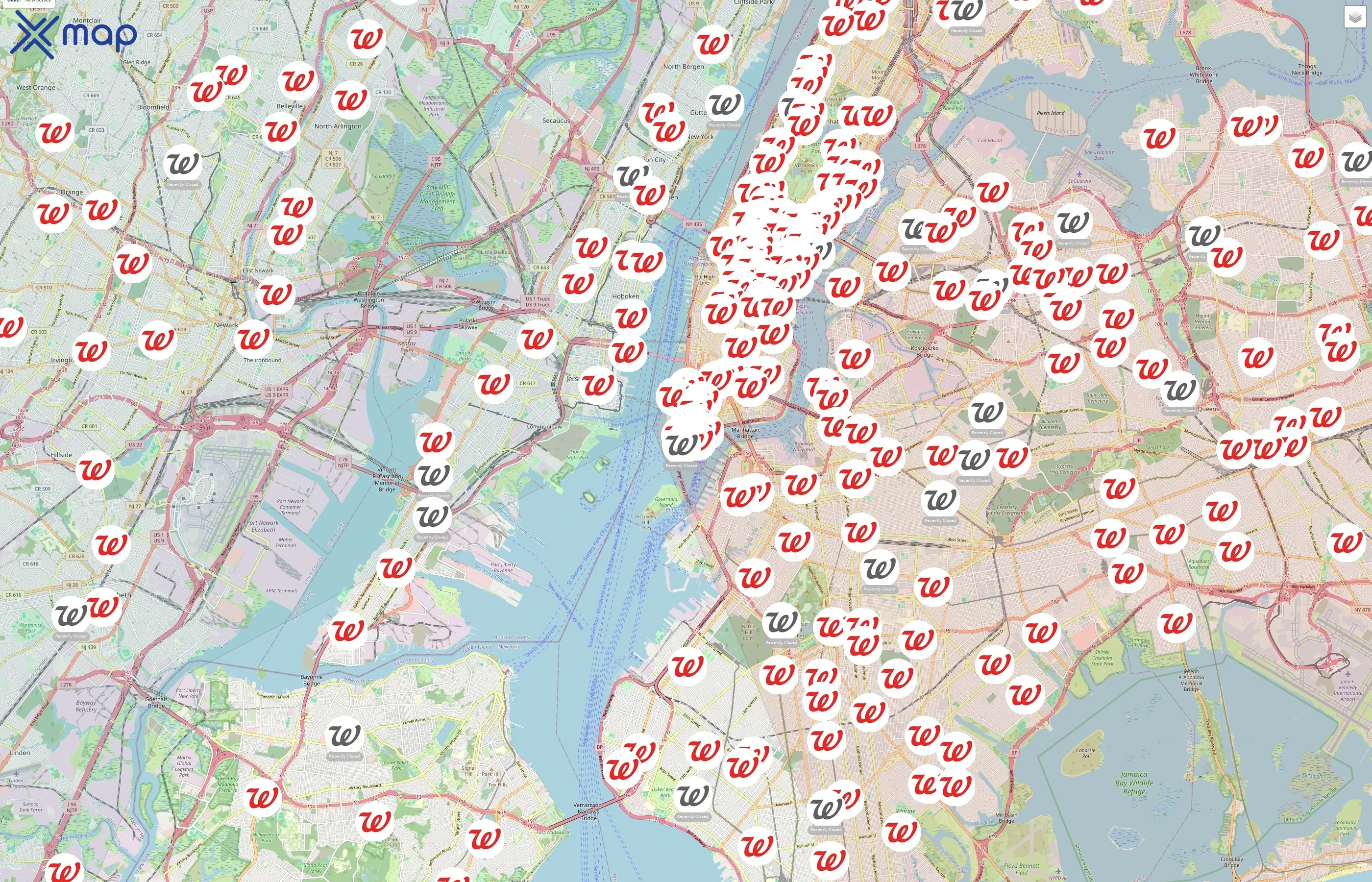 Walgreens traffic data