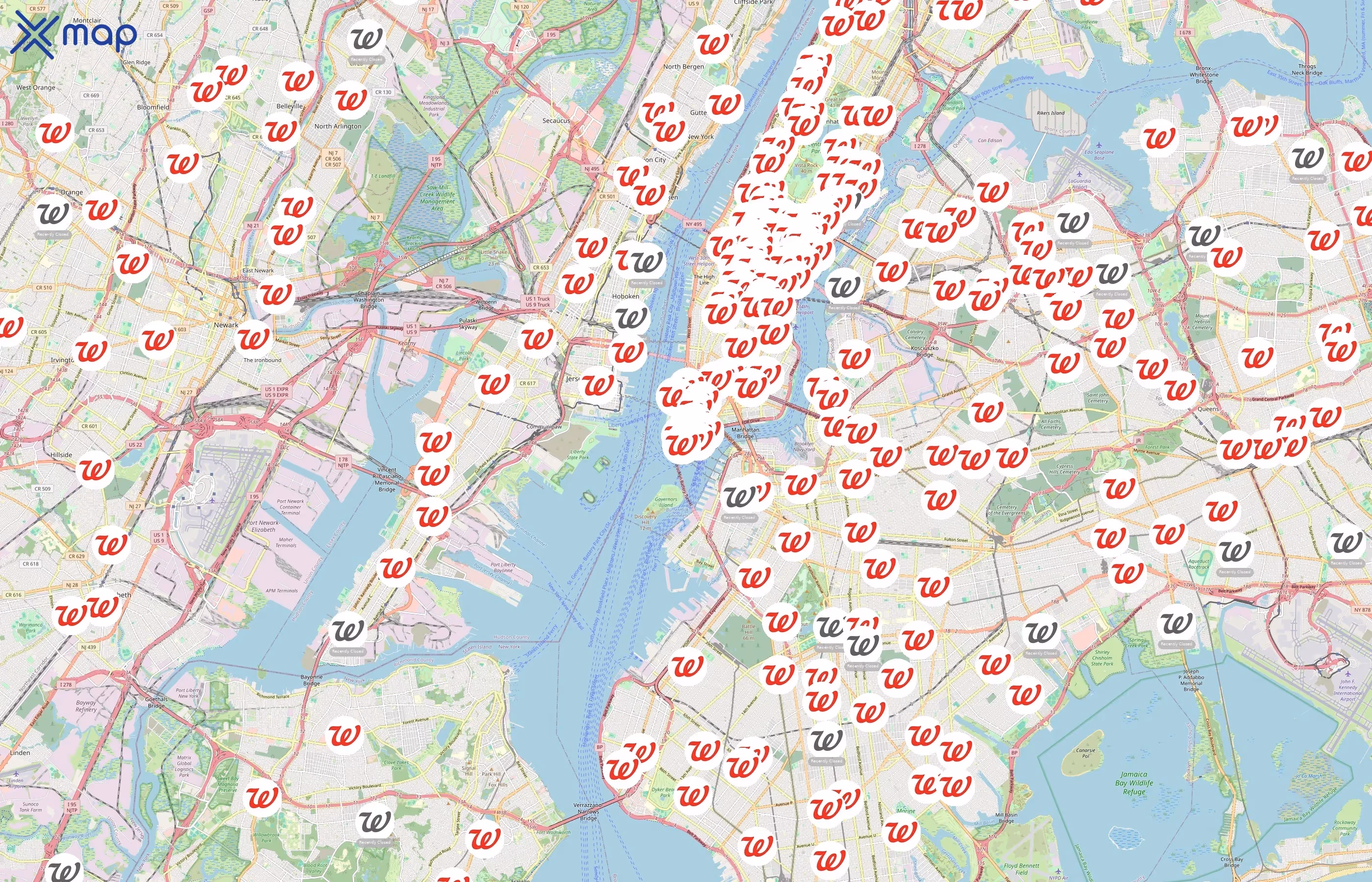 Walgreens area coverage