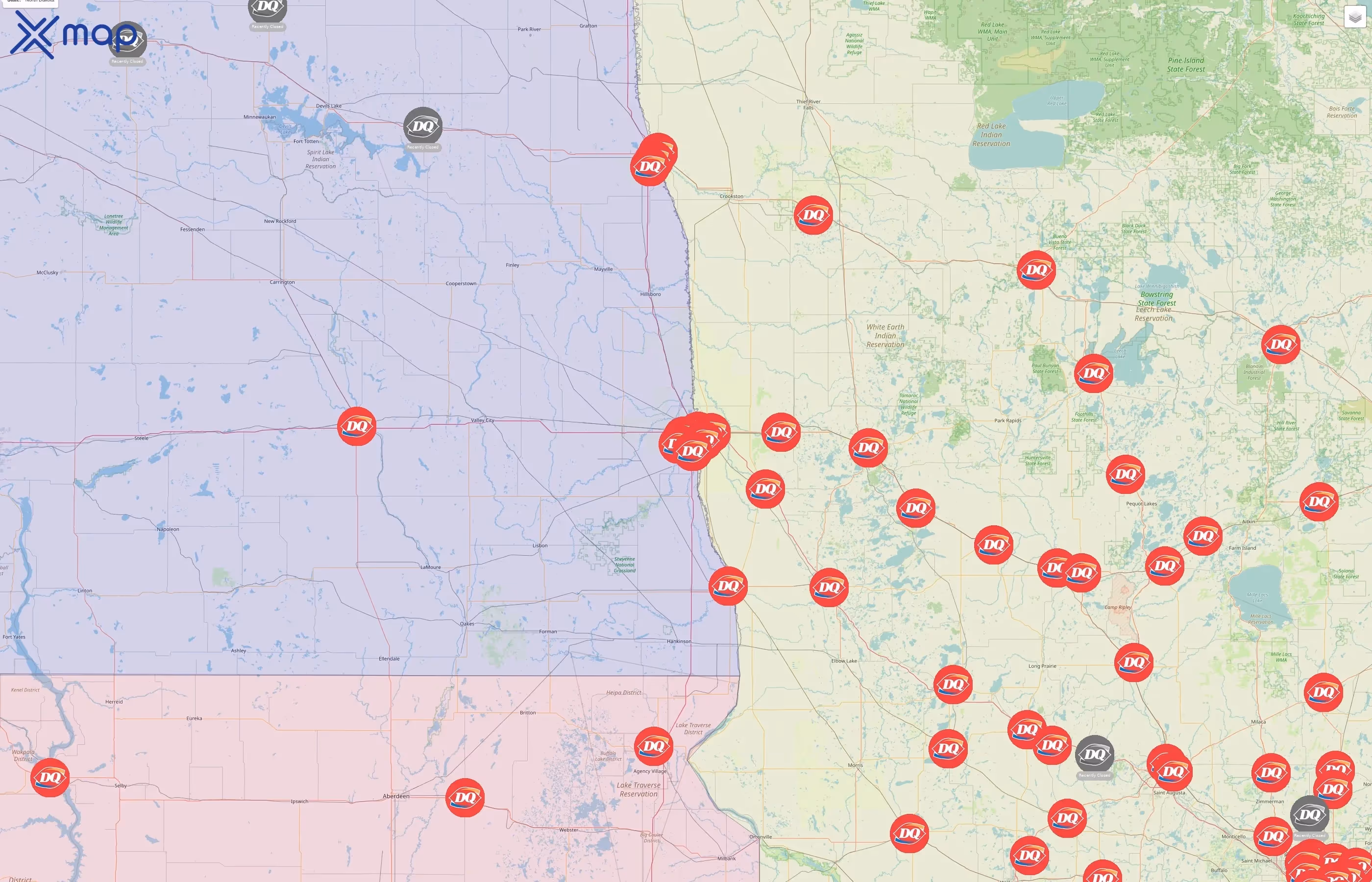 Dairy Queen street hotspots