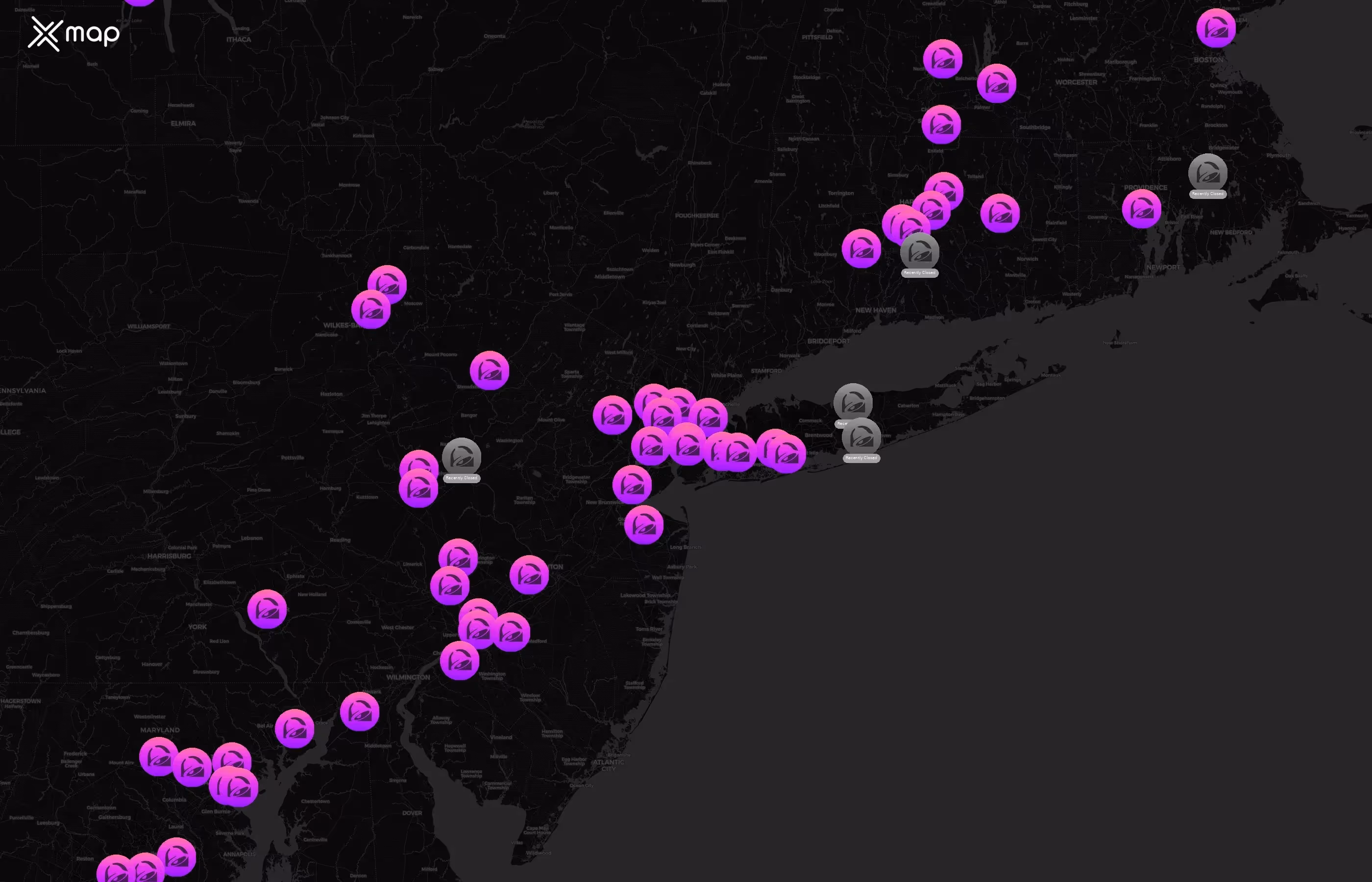 Taco Bell city distribution