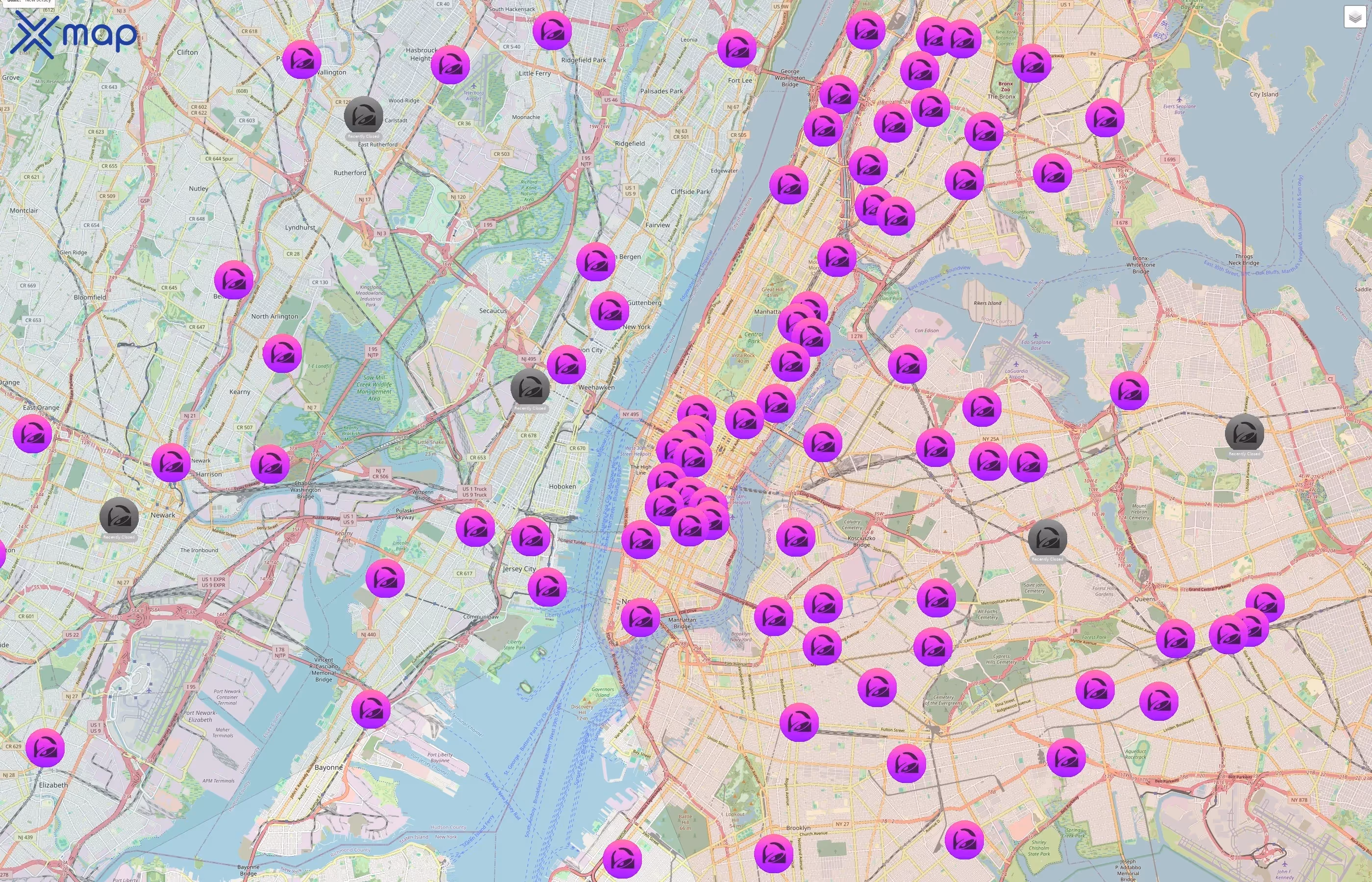 Taco Bell traffic data