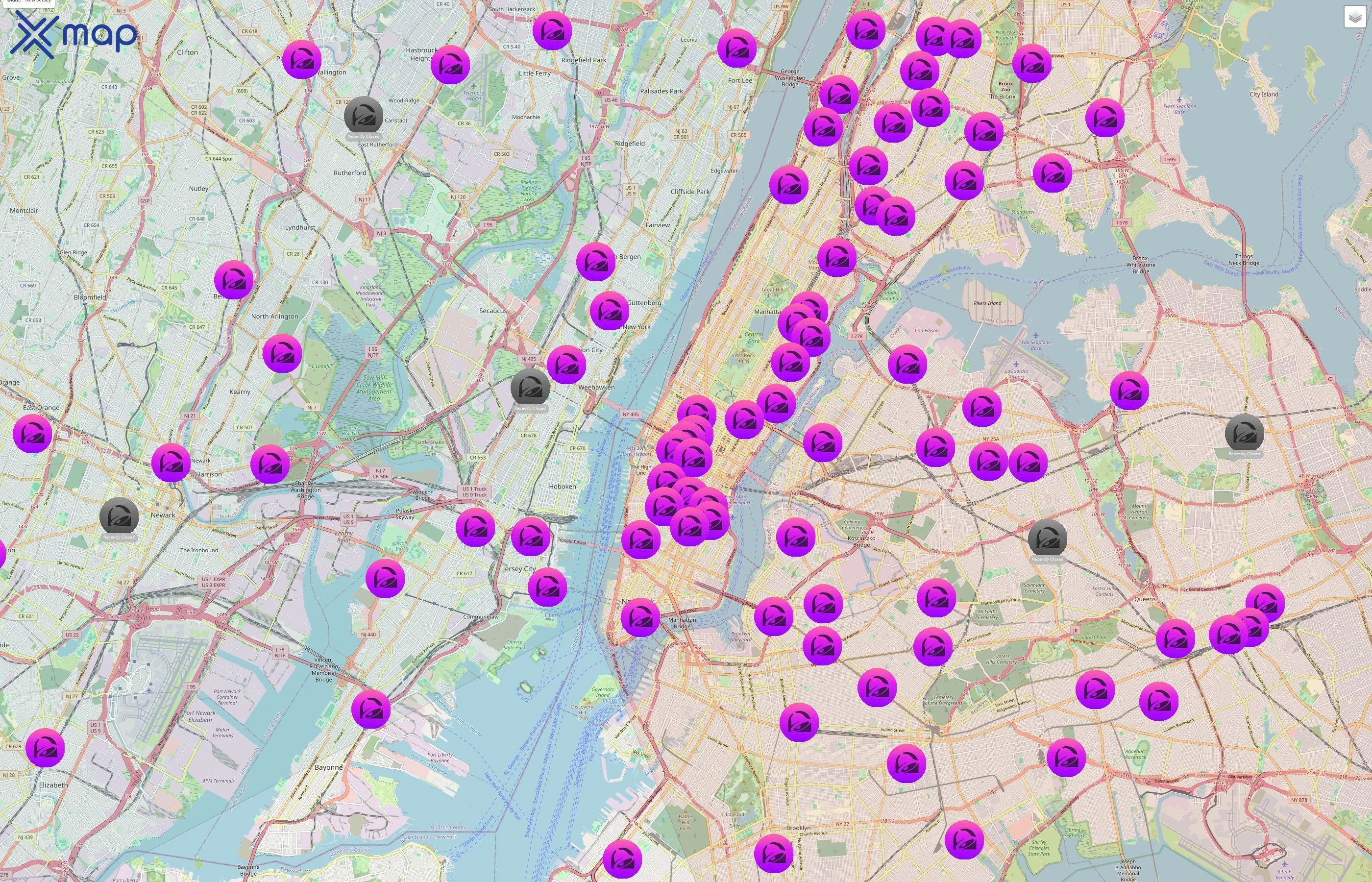 Taco Bell traffic data