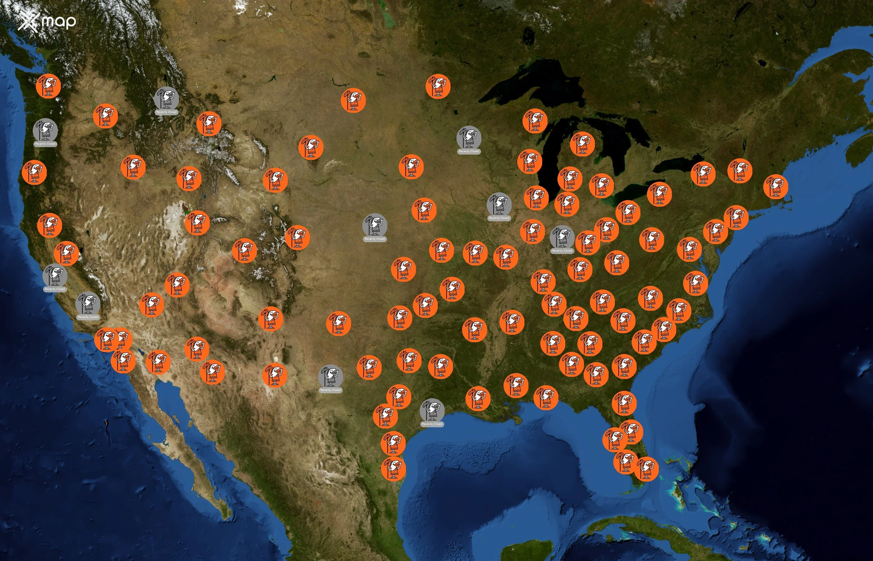Little Caesars state distribution