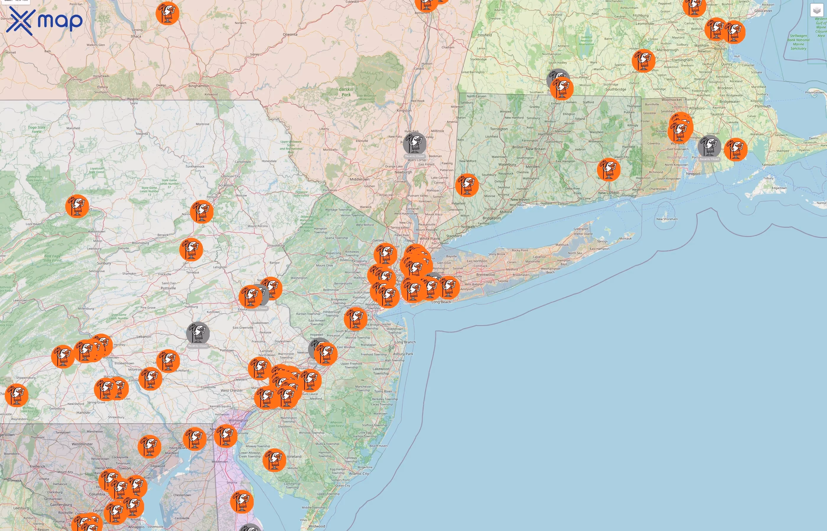Little Caesars street hotspots