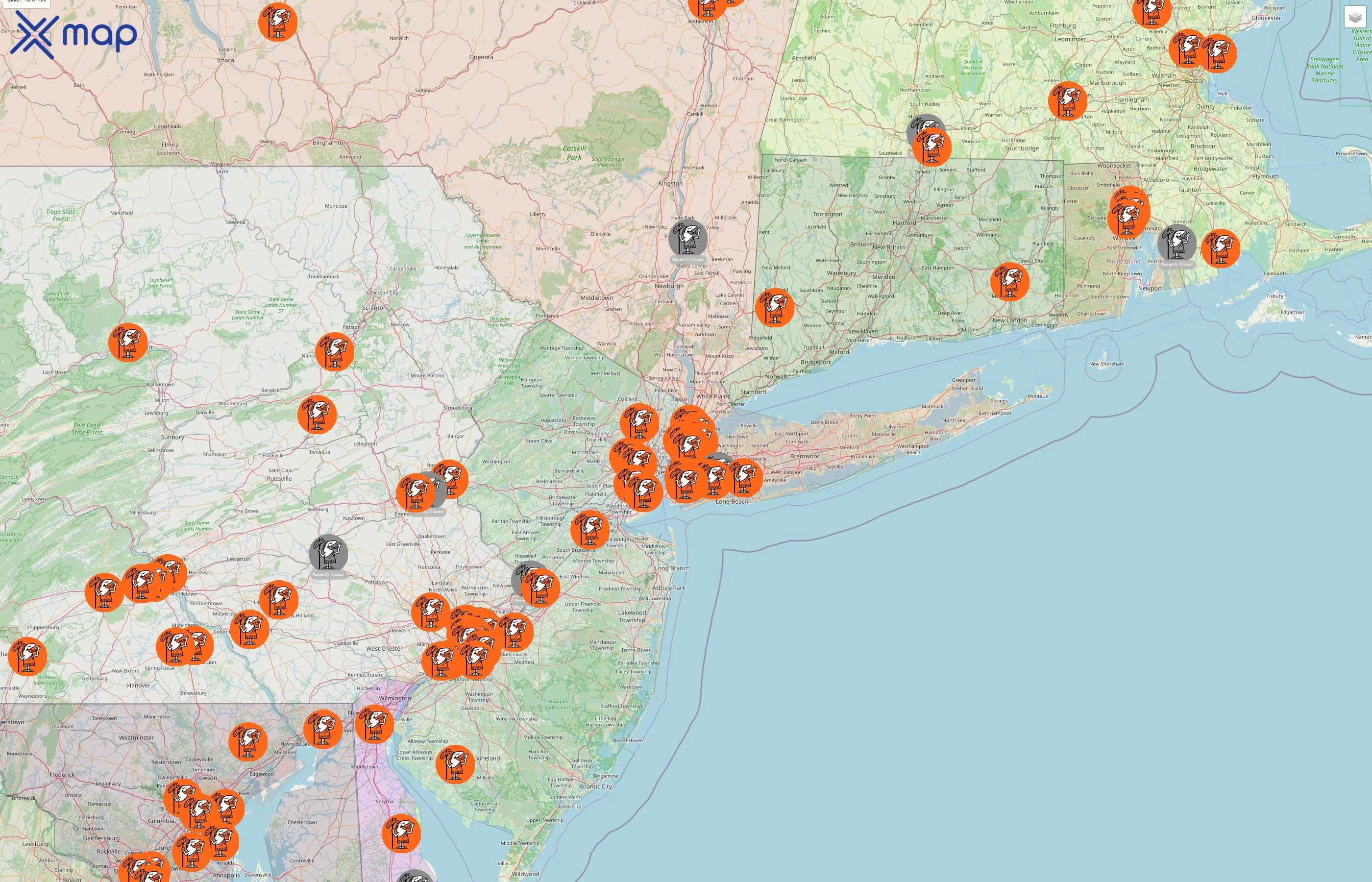 Little Caesars street hotspots