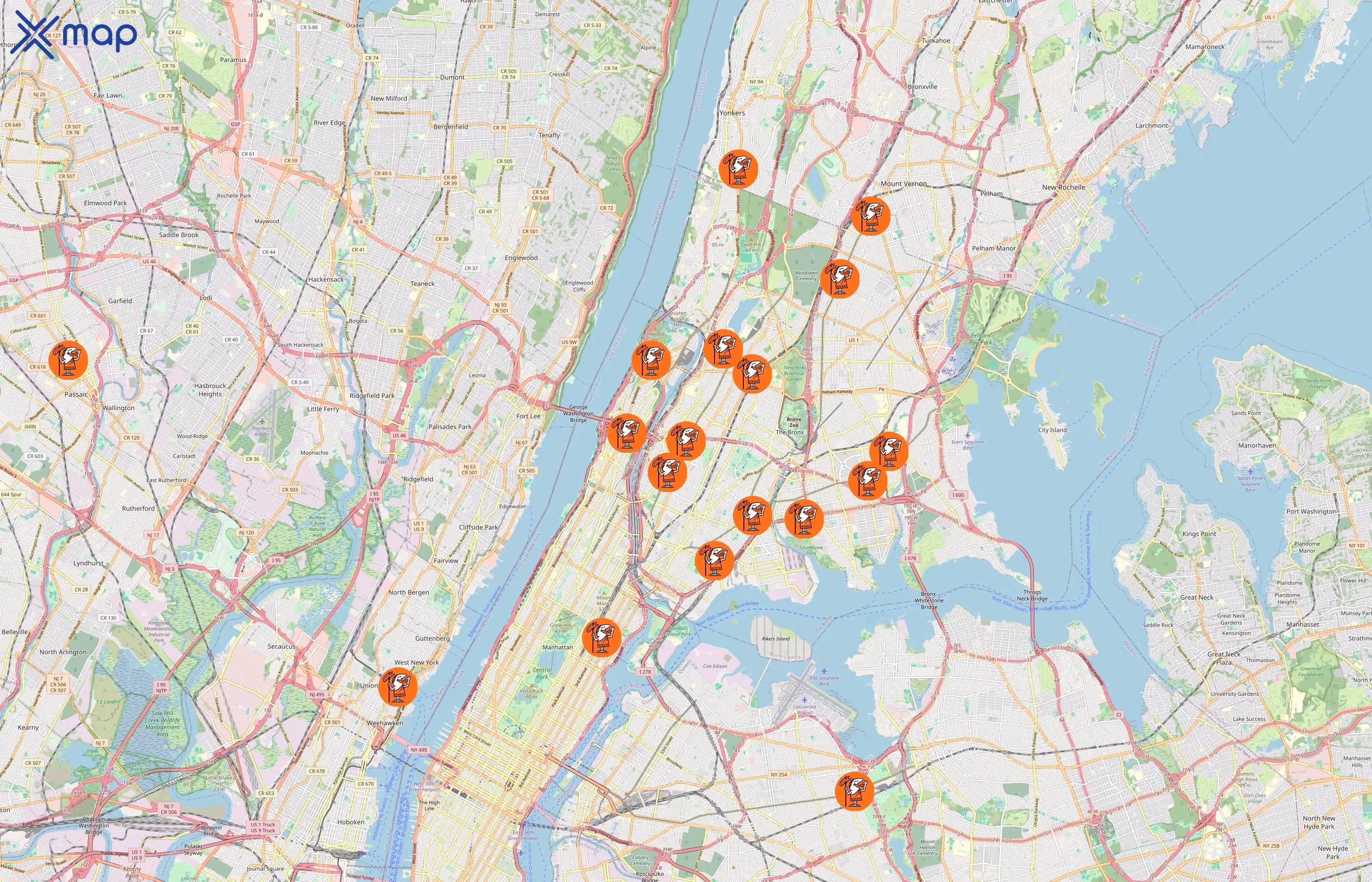 Little Caesars area coverage