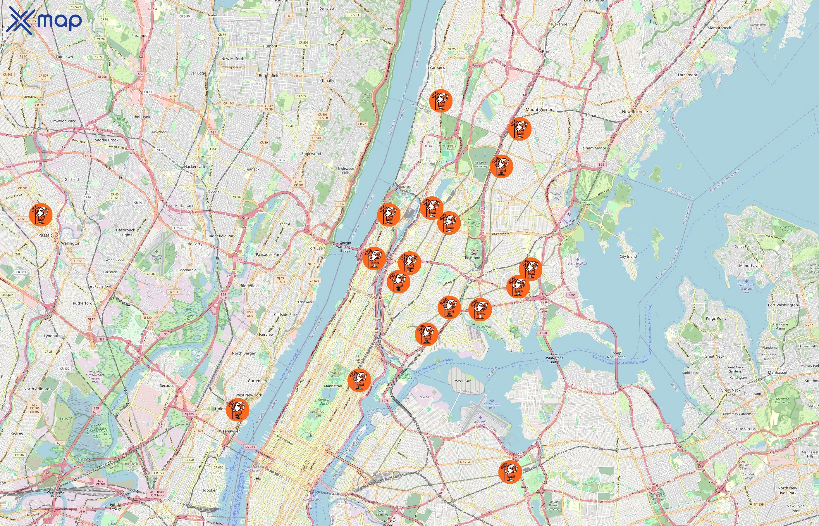 Little Caesars area coverage