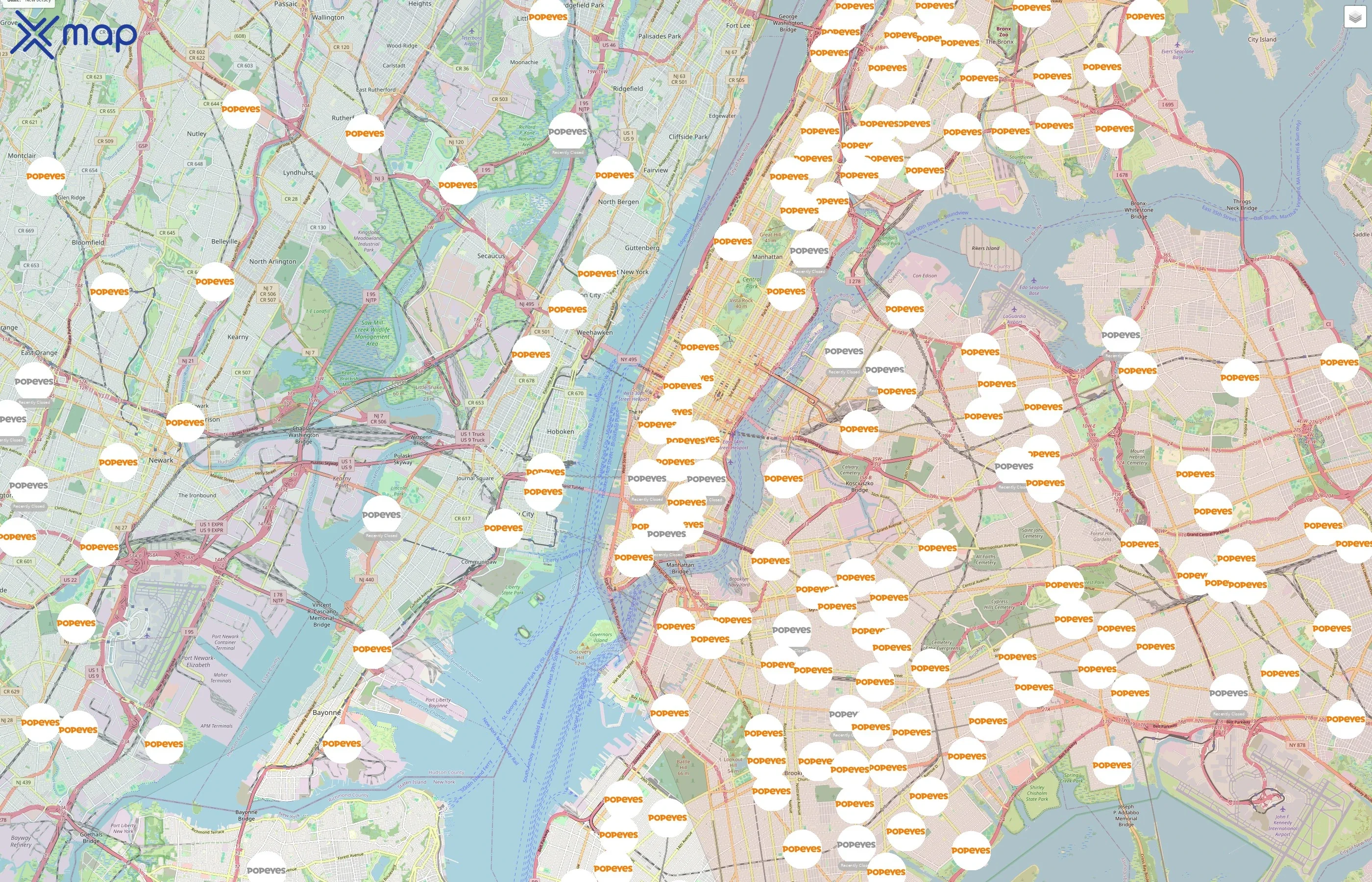 Popeyes Louisiana Kitchen traffic data