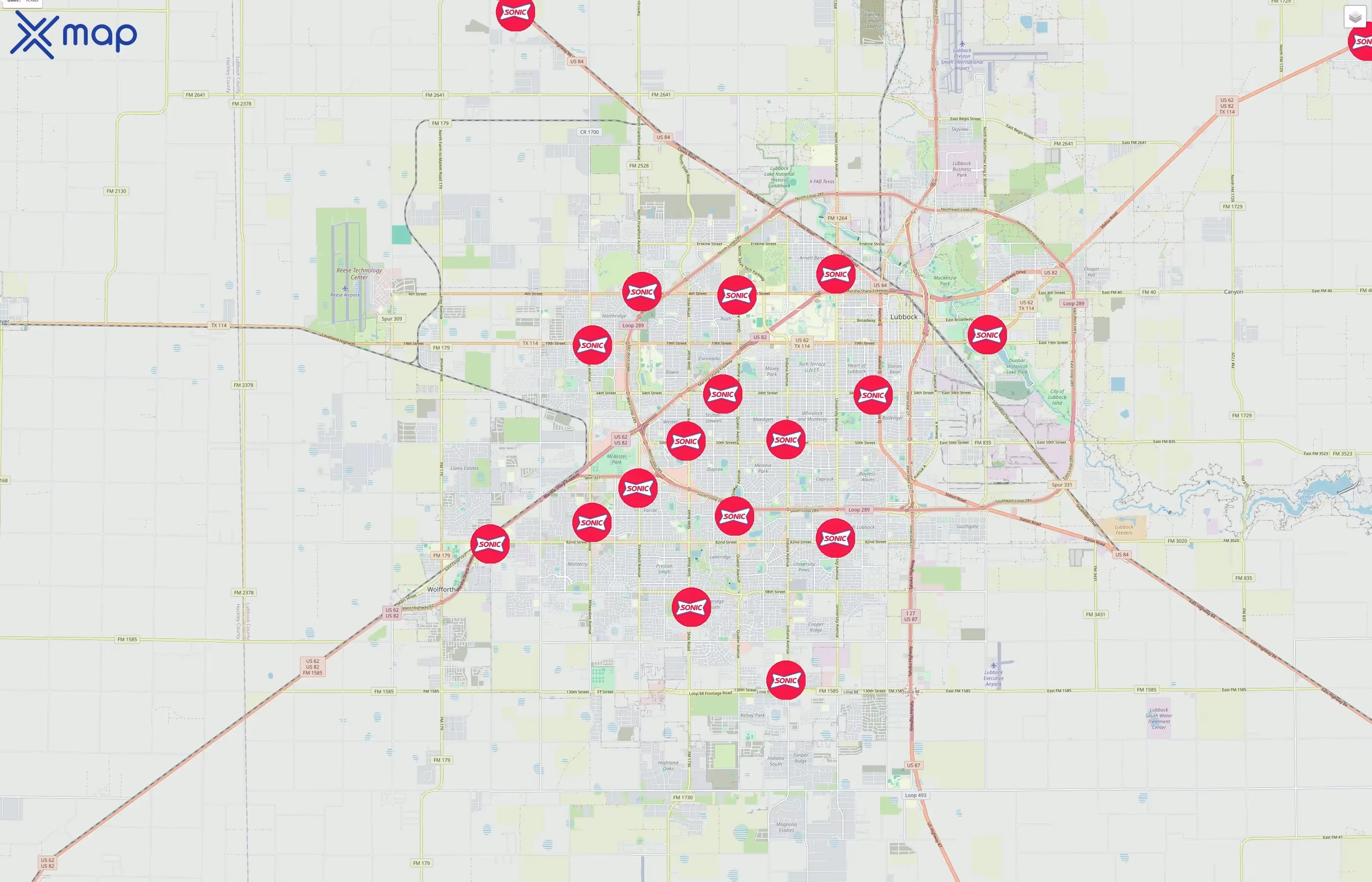 Sonic Drive-In traffic data