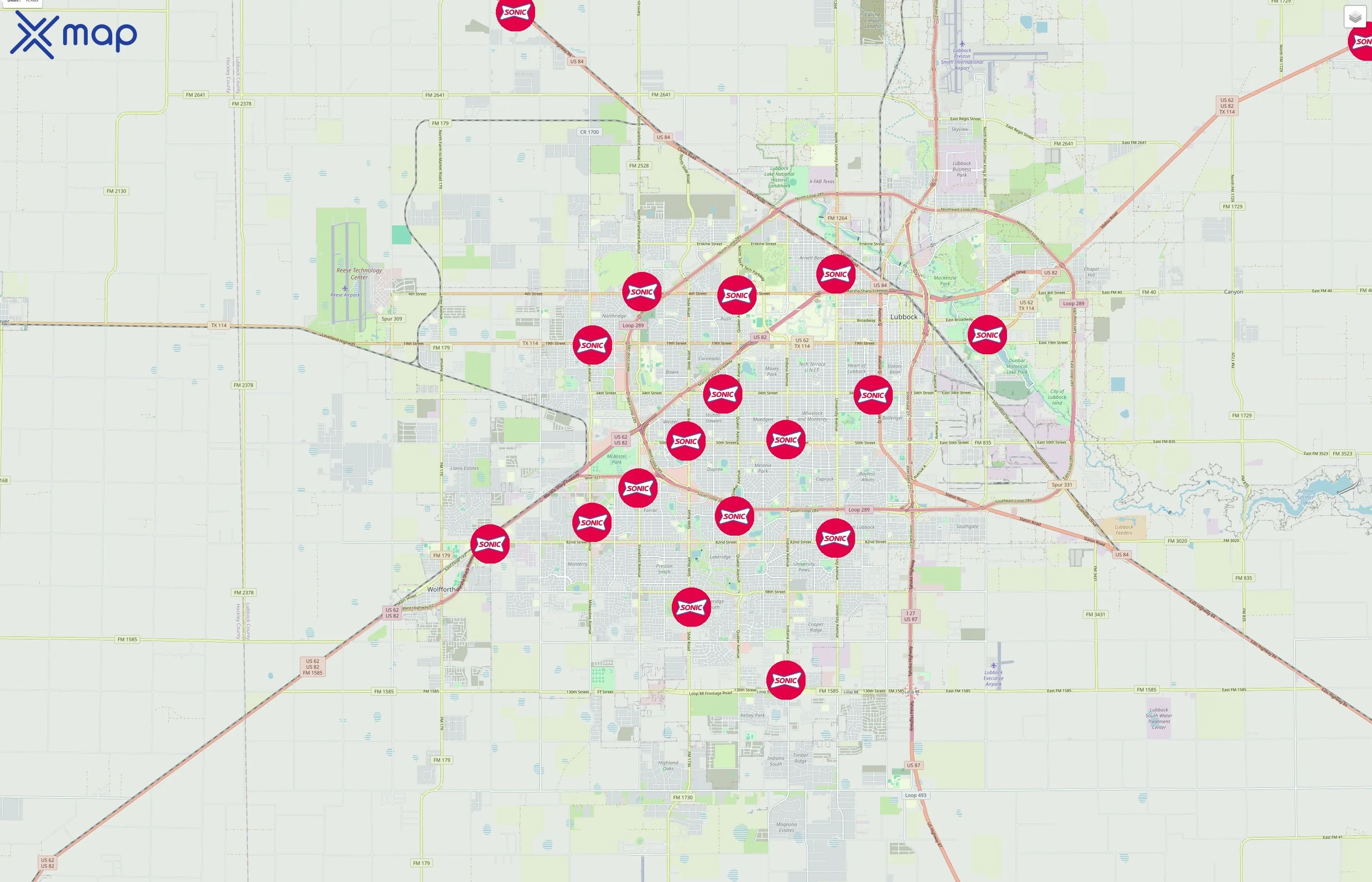 Sonic Drive-In traffic data
