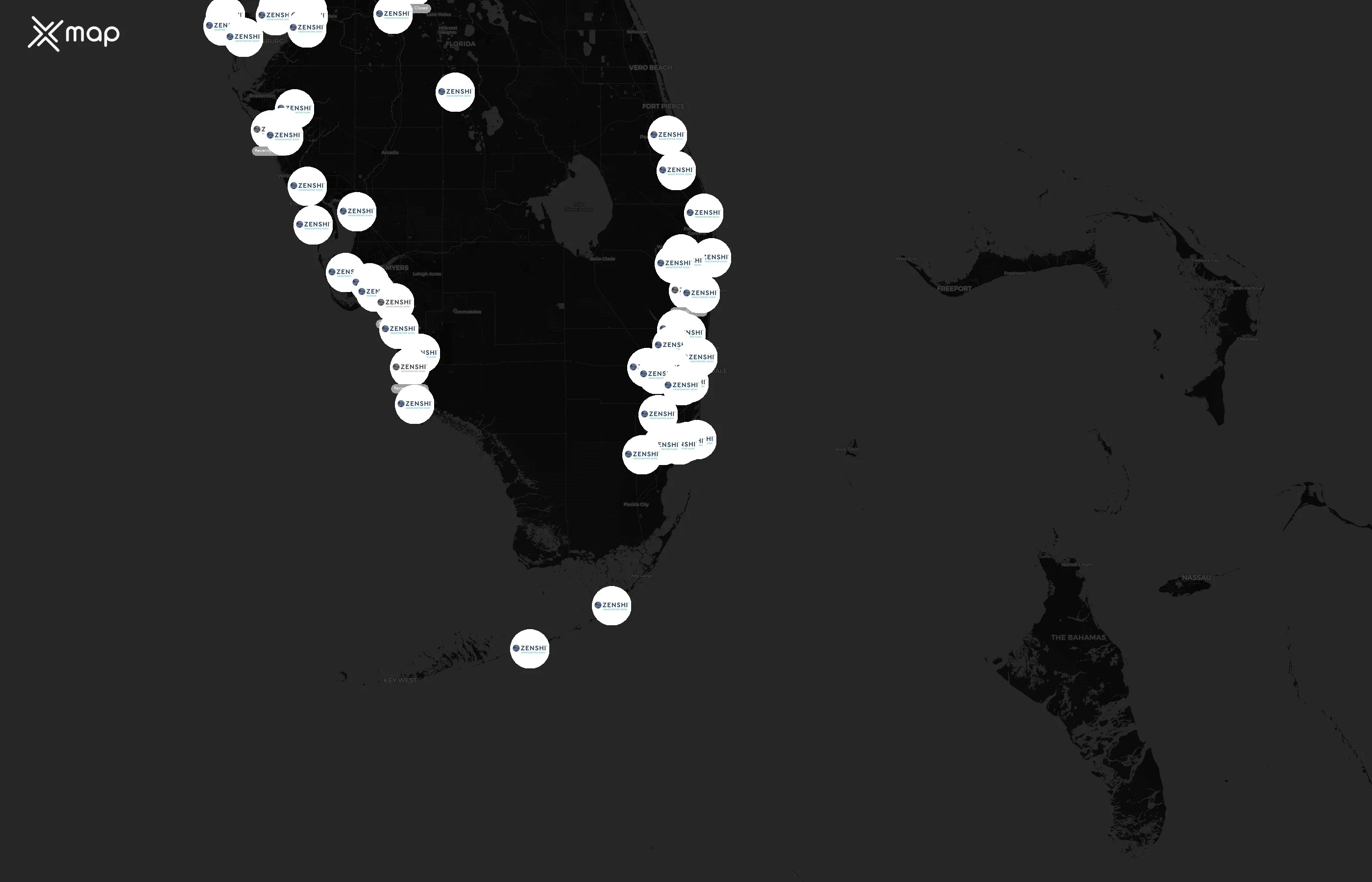 ZENSHI city distribution