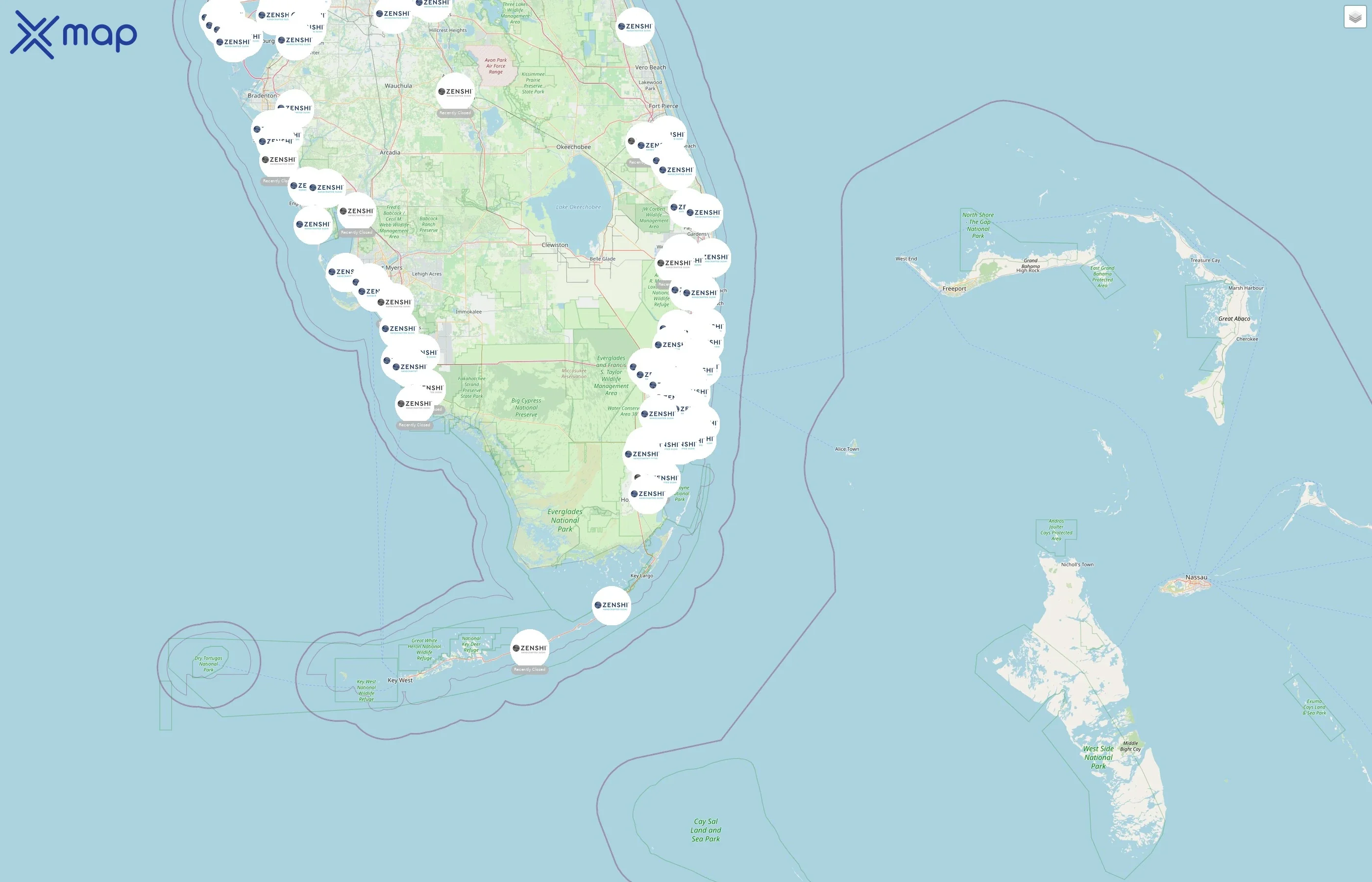 ZENSHI street hotspots
